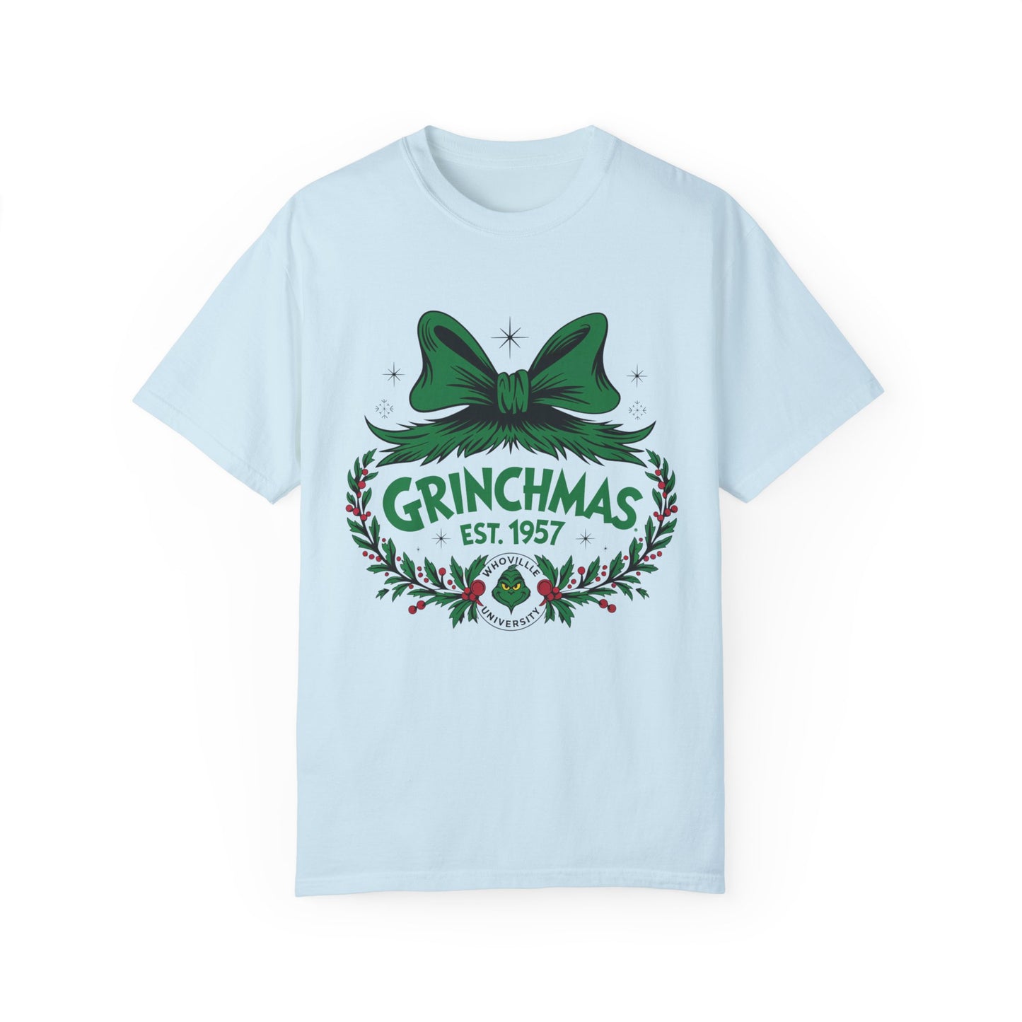 Grinchmas Comfort Color Unisex T-shirt/Christmas Holiday Tee