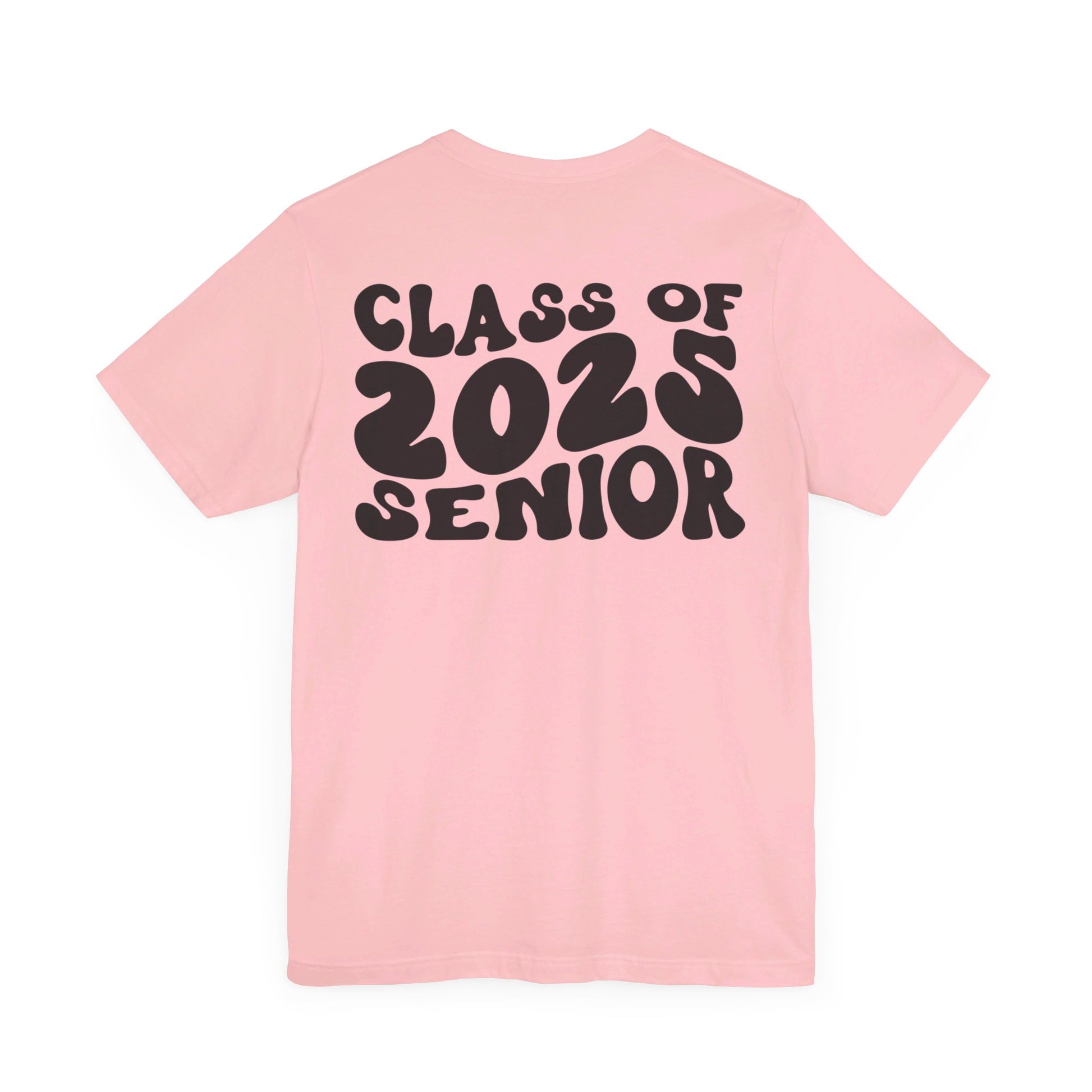 Senior 2025 Front and Back Design Short Sleeve Tee/Panthers 2025