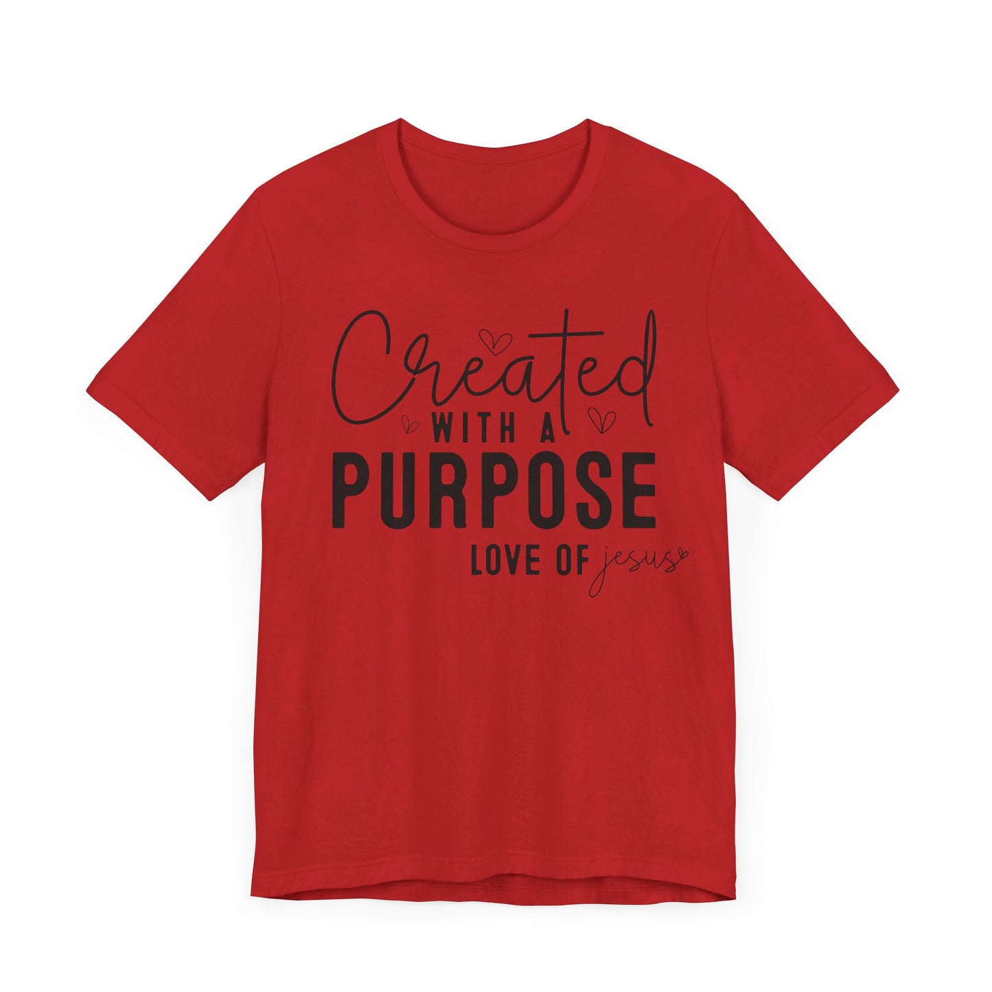 Created With A Purpose Short Sleeve Tee