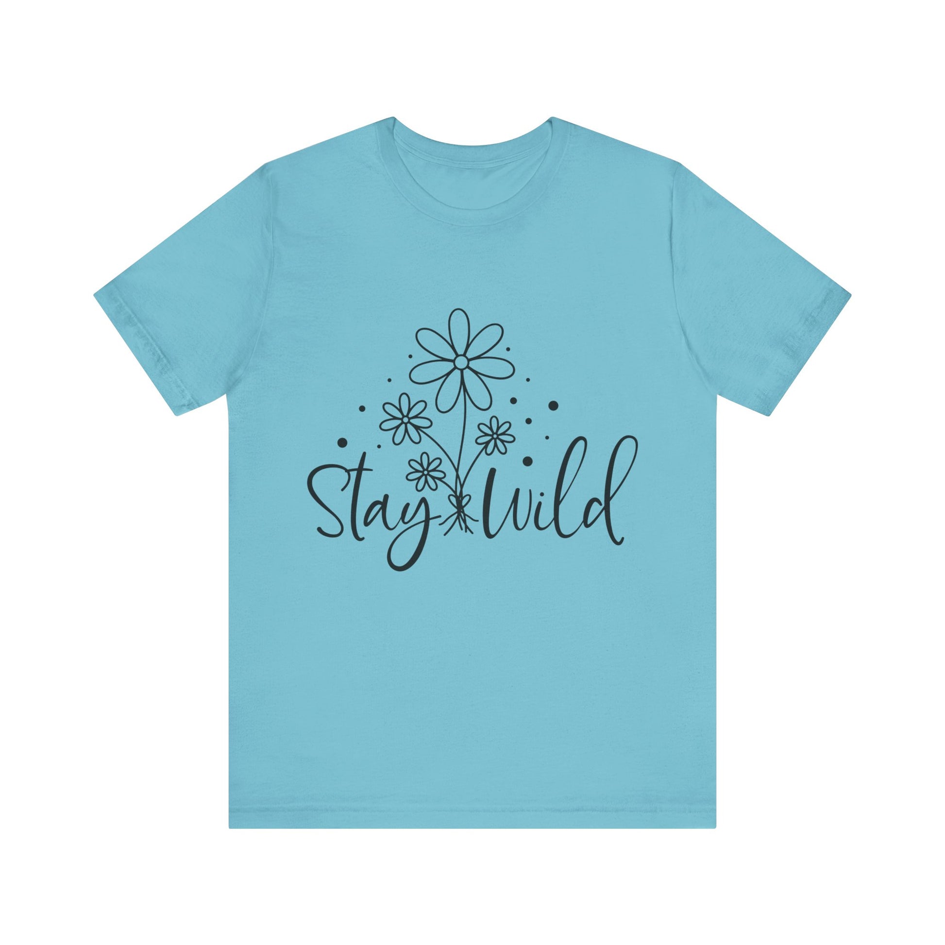 Stay Wild Jersey Short Sleeve Tee