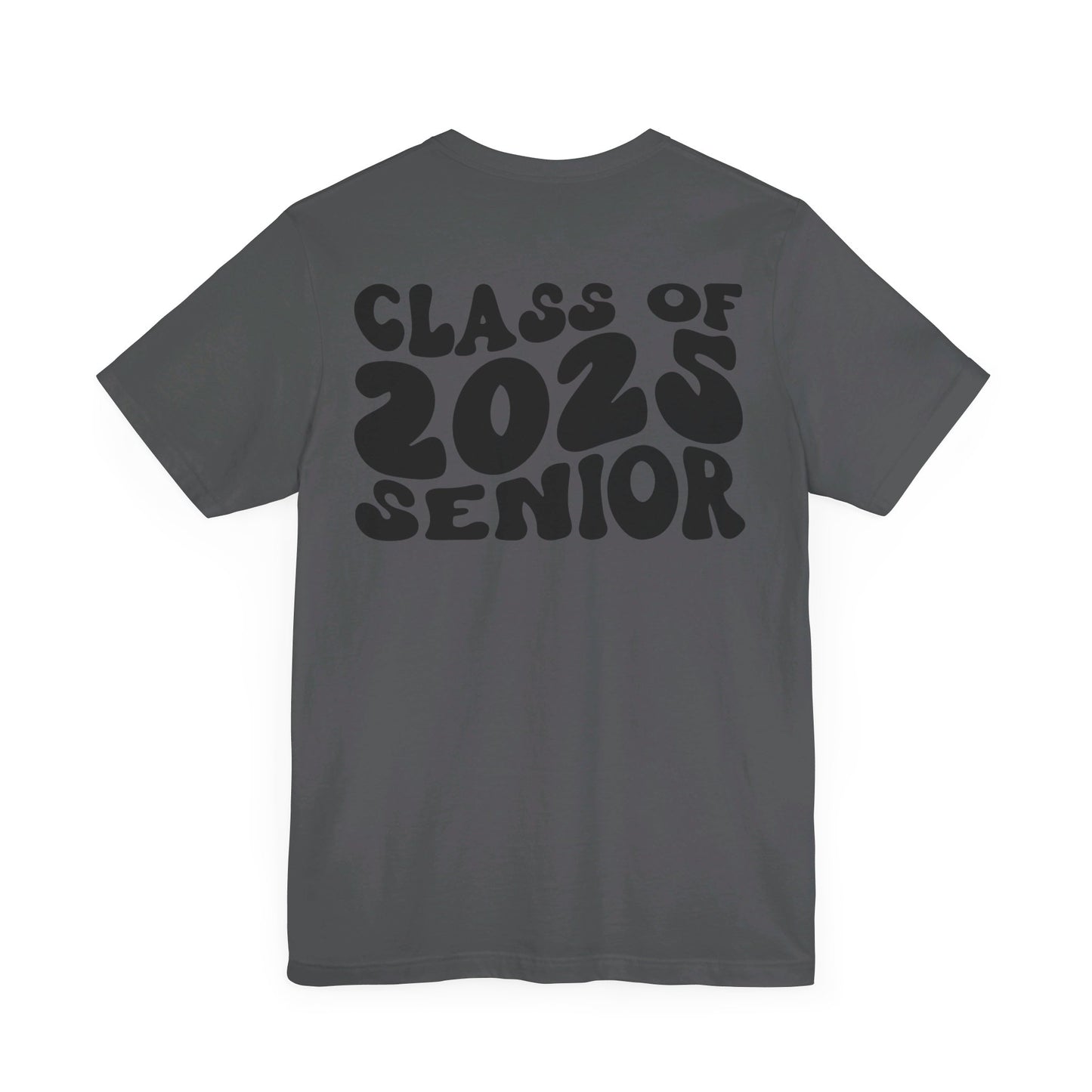Senior 2025 Front and Back Design Short Sleeve Tee/Panthers 2025