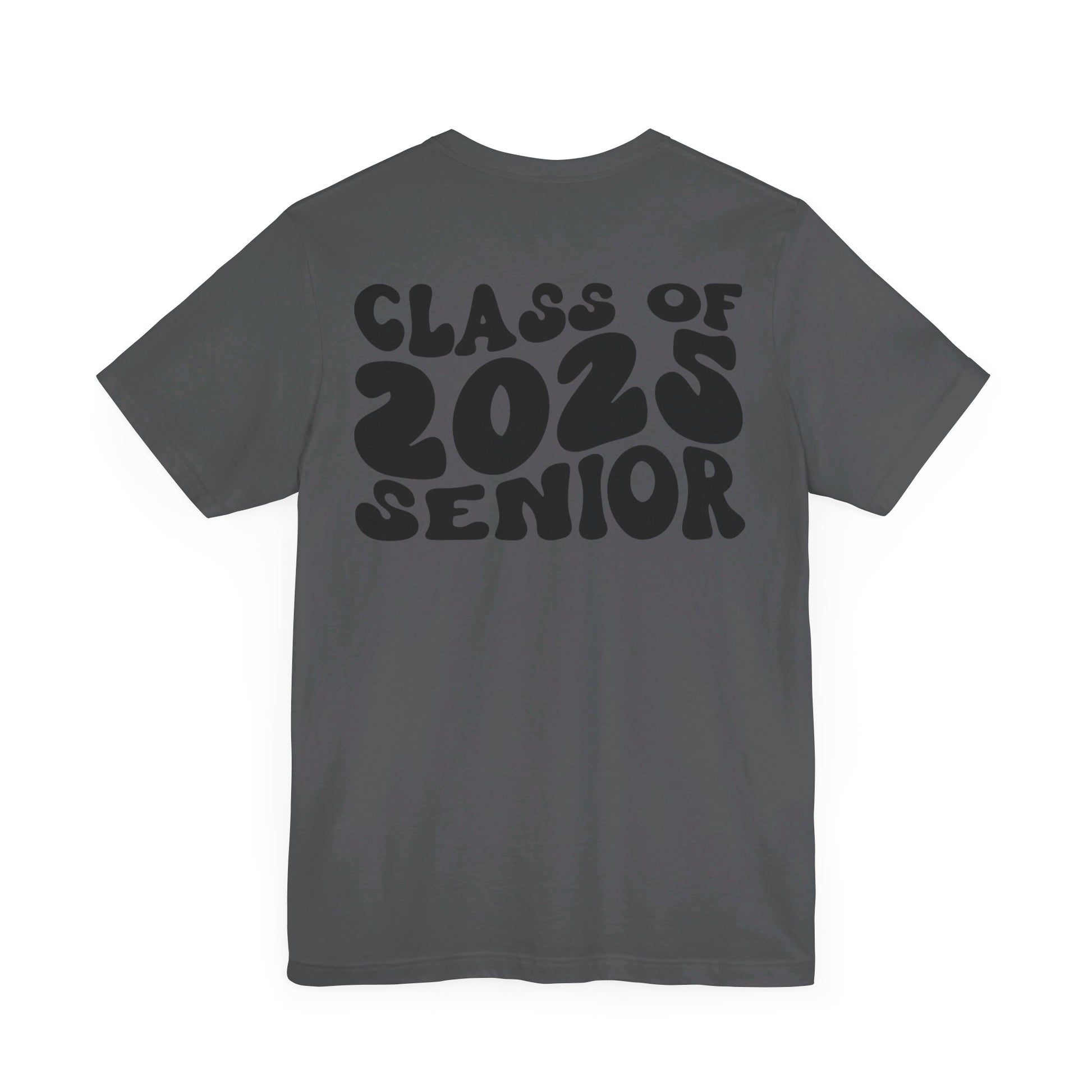 Senior 2025 Front and Back Design Short Sleeve Tee/Panthers 2025