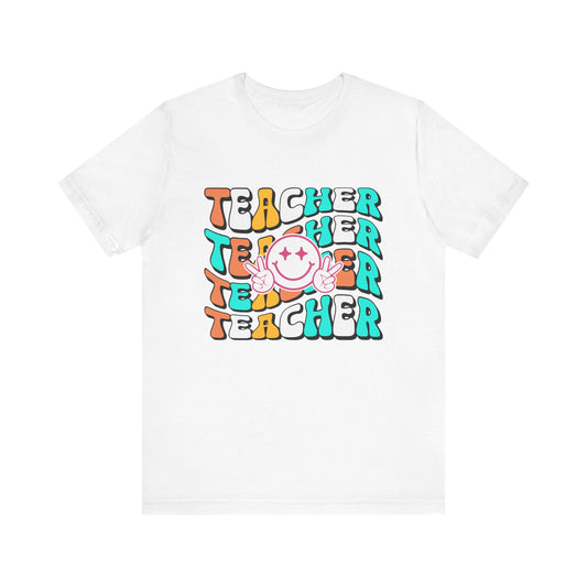 Retro Teacher shirt/Bella Canvas/Teacher shirt/Retro teacher shirt/retro shirt/teacher t-shirt/back to school/new teacher shirt/teacher tee