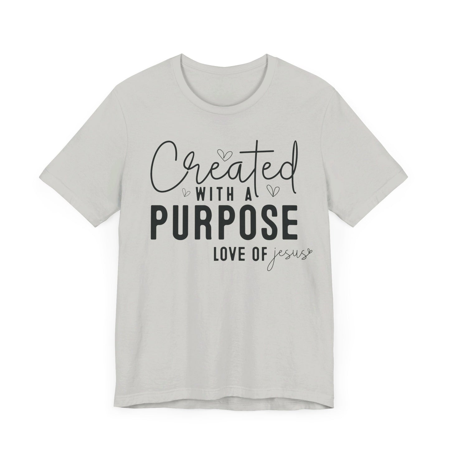 Created With A Purpose Short Sleeve Tee