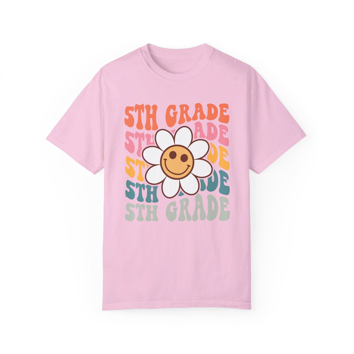 Fifth Grade Comfort Color Teacher T-shirt