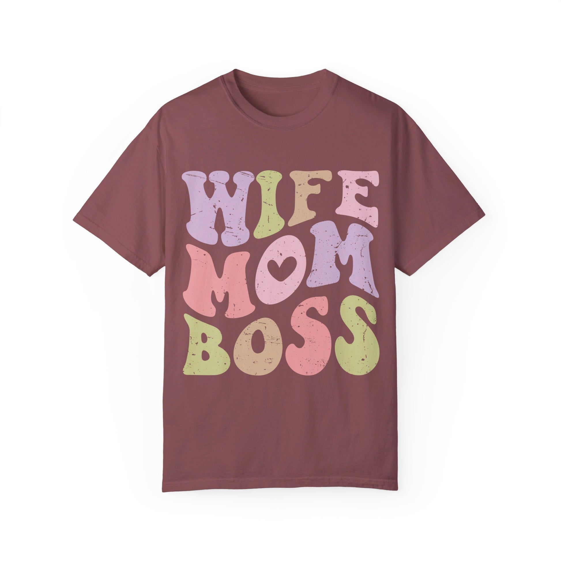 Wife Mom Boss Comfort Color T-shirt