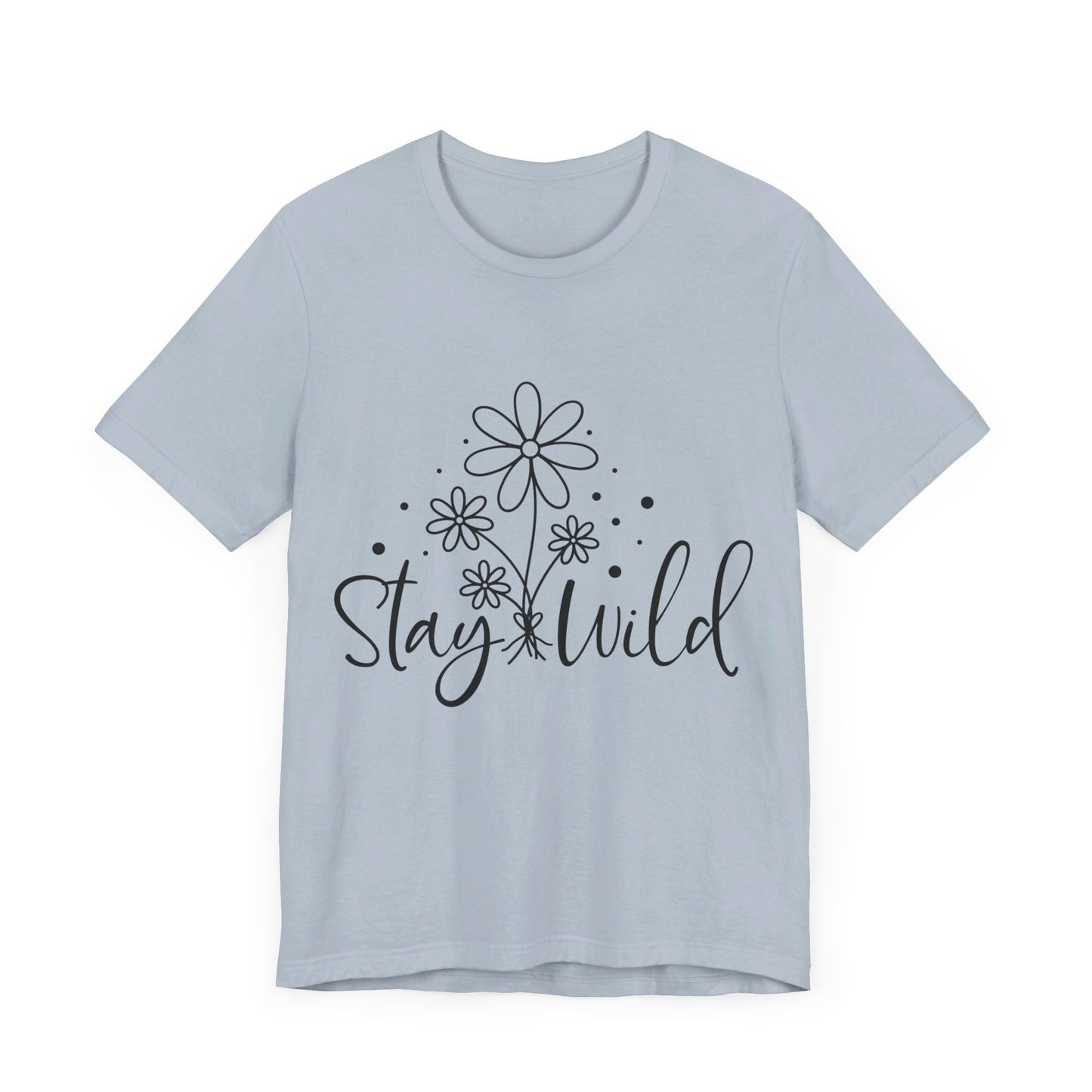 Stay Wild Jersey Short Sleeve Tee