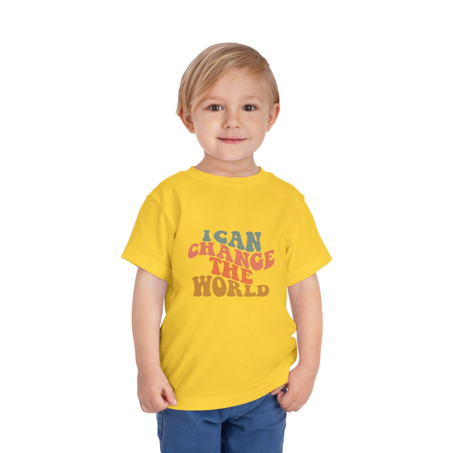 I Can Change the World Toddler Short Sleeve Tee