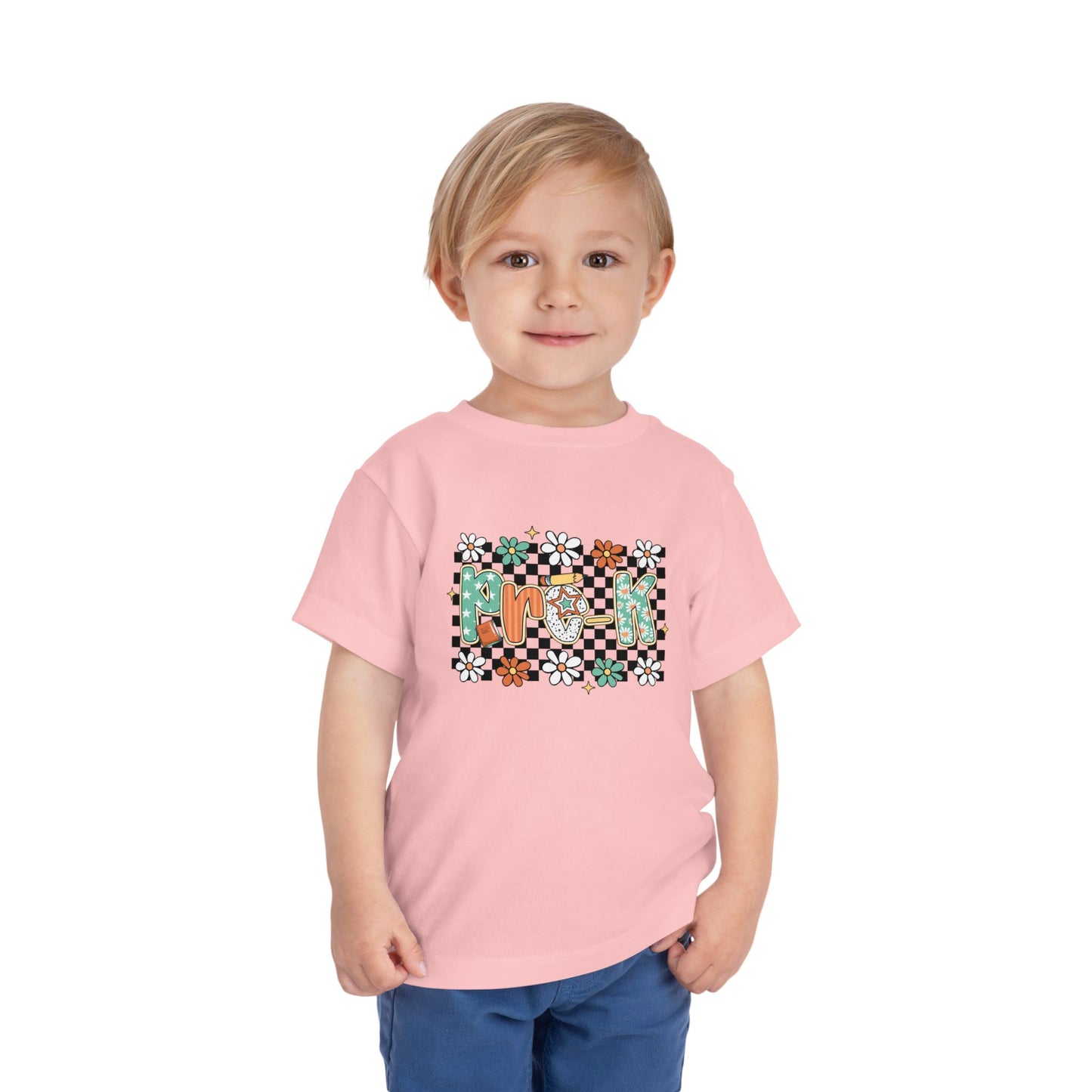 Prek Kids Tee - Toddler Short Sleeve Tee, Preschool T-Shirt, Children's Graphic Tee, Back to School Shirt, Kids Clothing