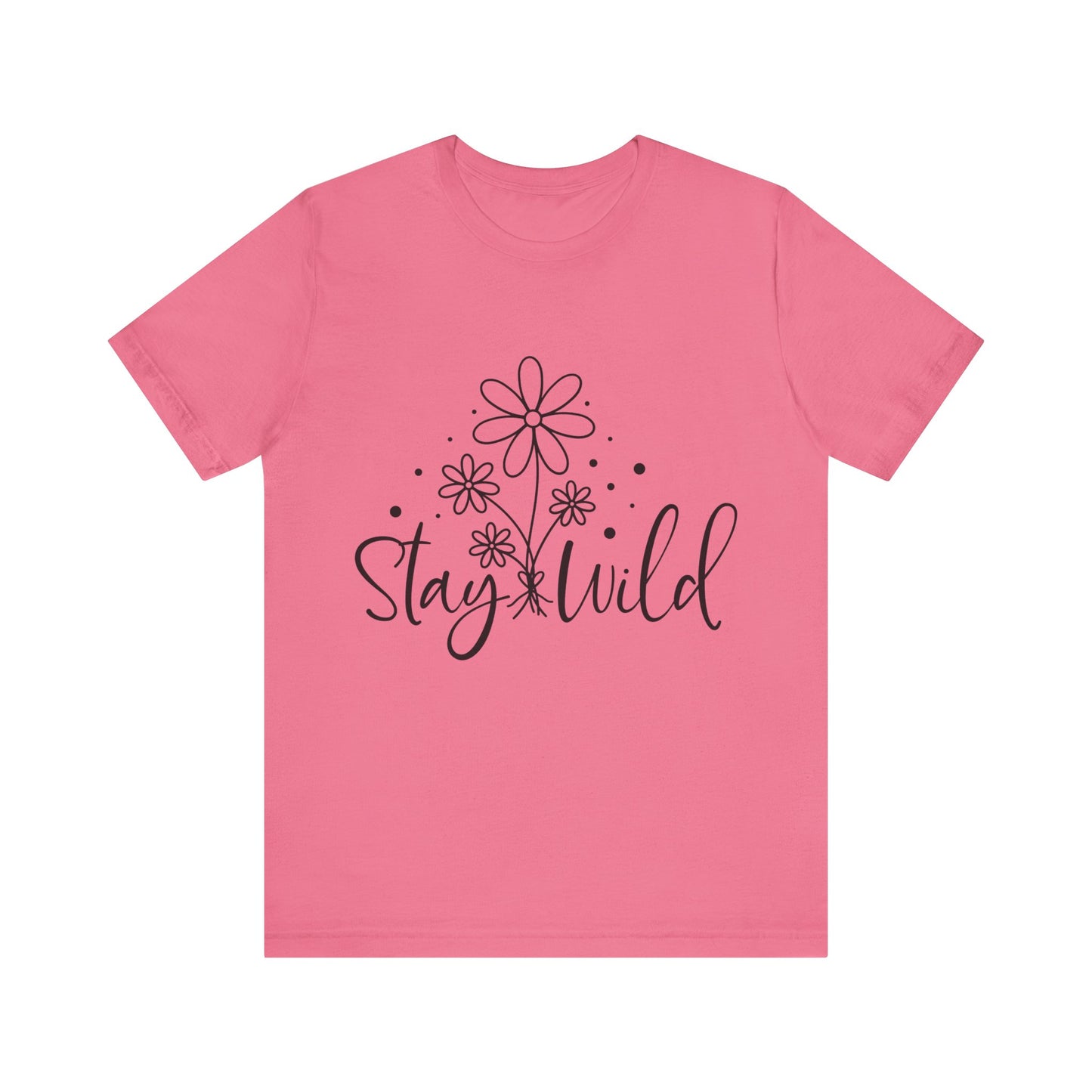 Stay Wild Jersey Short Sleeve Tee