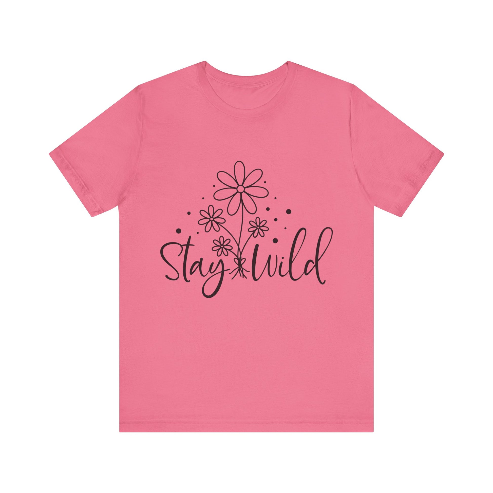 Stay Wild Jersey Short Sleeve Tee