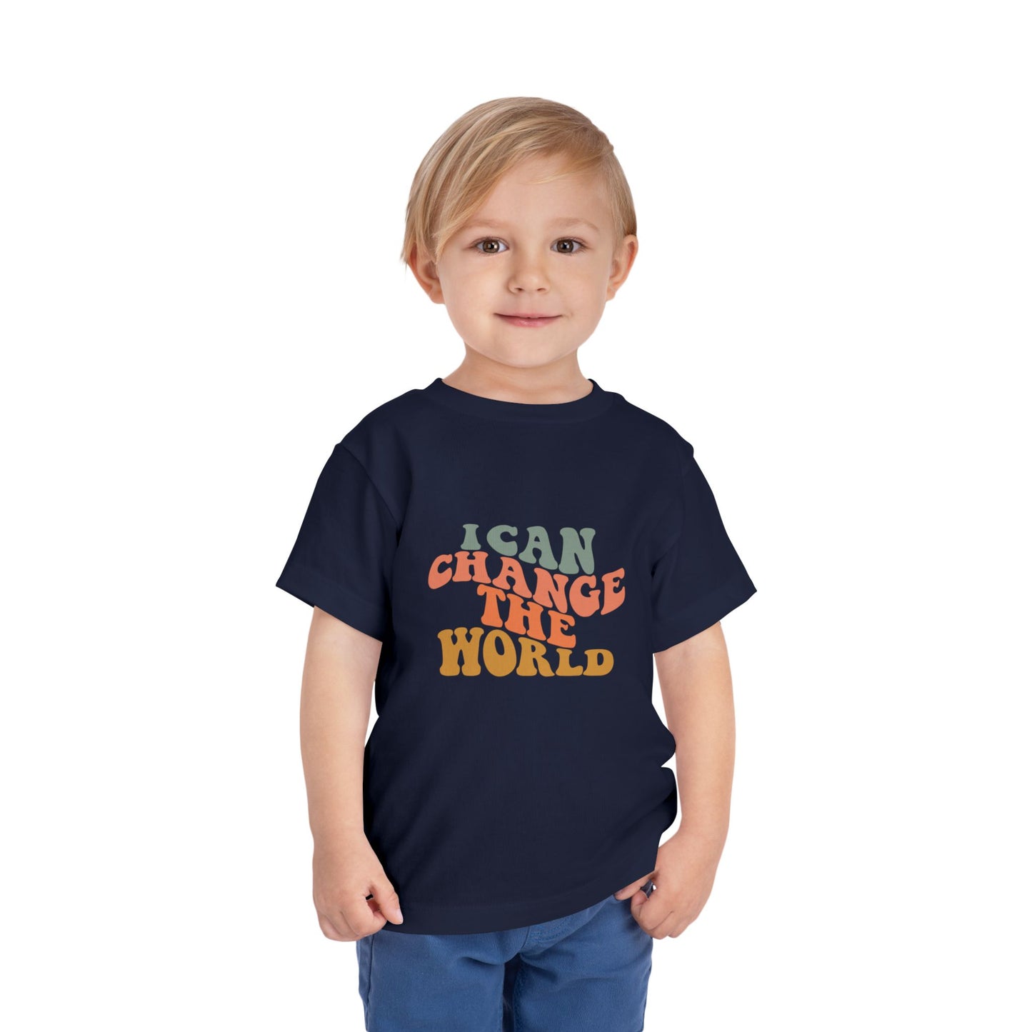 I Can Change the World Toddler Short Sleeve Tee