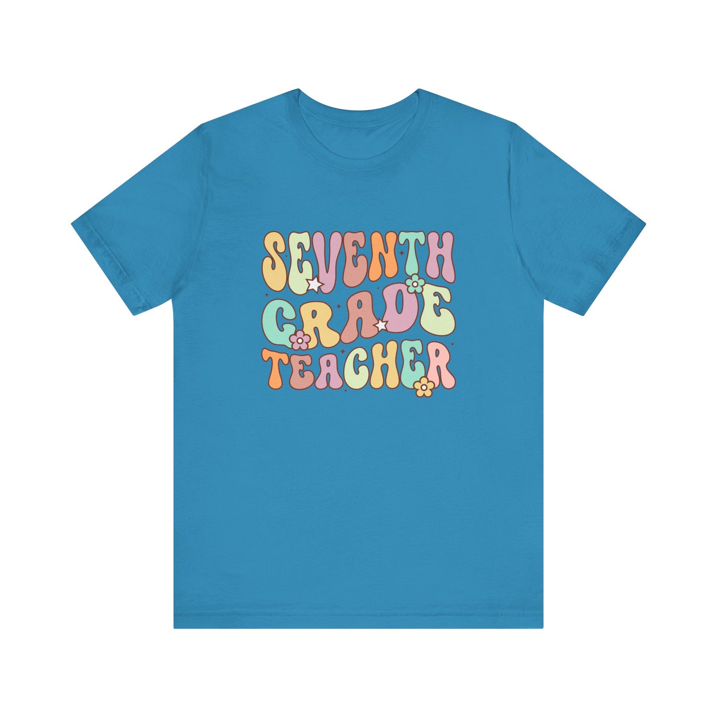 Seventh Grade Teacher Shirt/Bella Canvas/teacher shirt/7th grade teacher/back to school/new teacher shirt/seventh grade team shirt