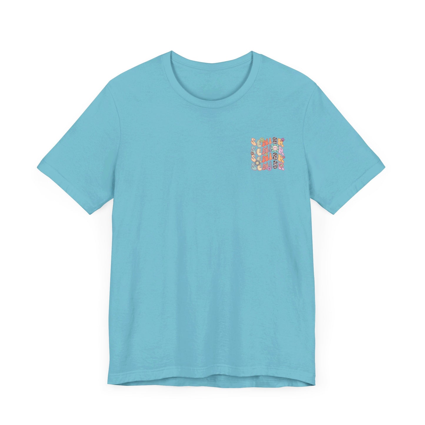 Senior 2025 Bella Canvas Unisex Garment-Dyed T-shirt/Front and back design/Senior 2025/Class of 2025/Graduation class of 2025/gift for her