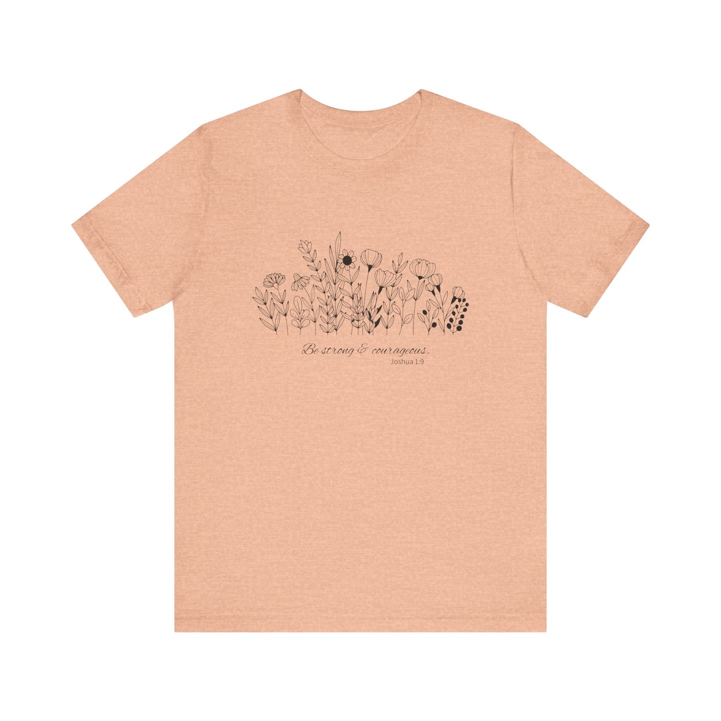 Minimalist T-Shirts, Gifts for Women, Flowers Bella Canvas, Aesthetic Tees, Floral Shirts for Women, Wild Flowers Graphic Tees Unisex