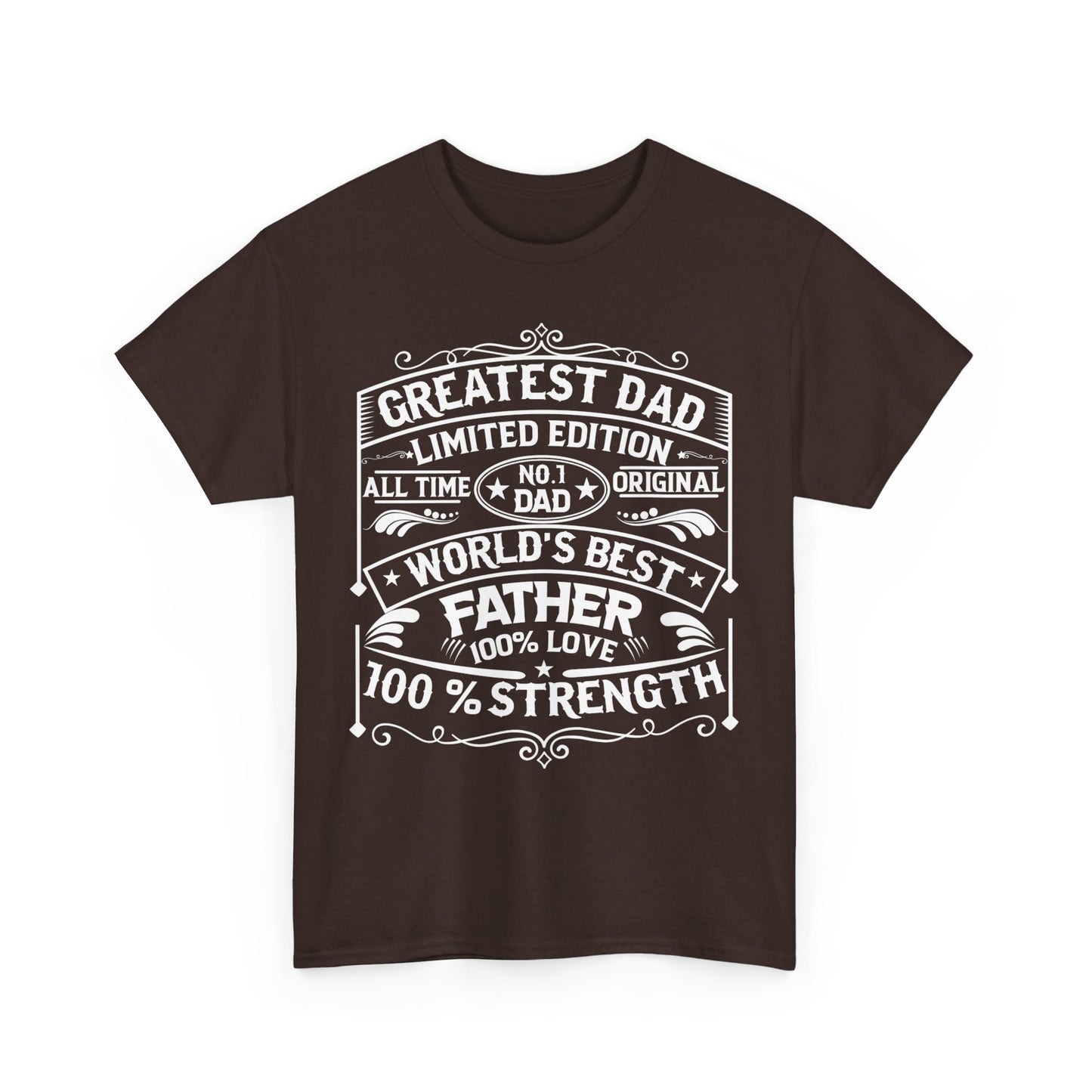 Greatest Dad Unisex Heavy Cotton Tee