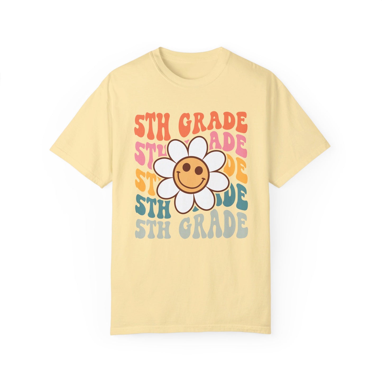 Fifth Grade Comfort Color Teacher T-shirt