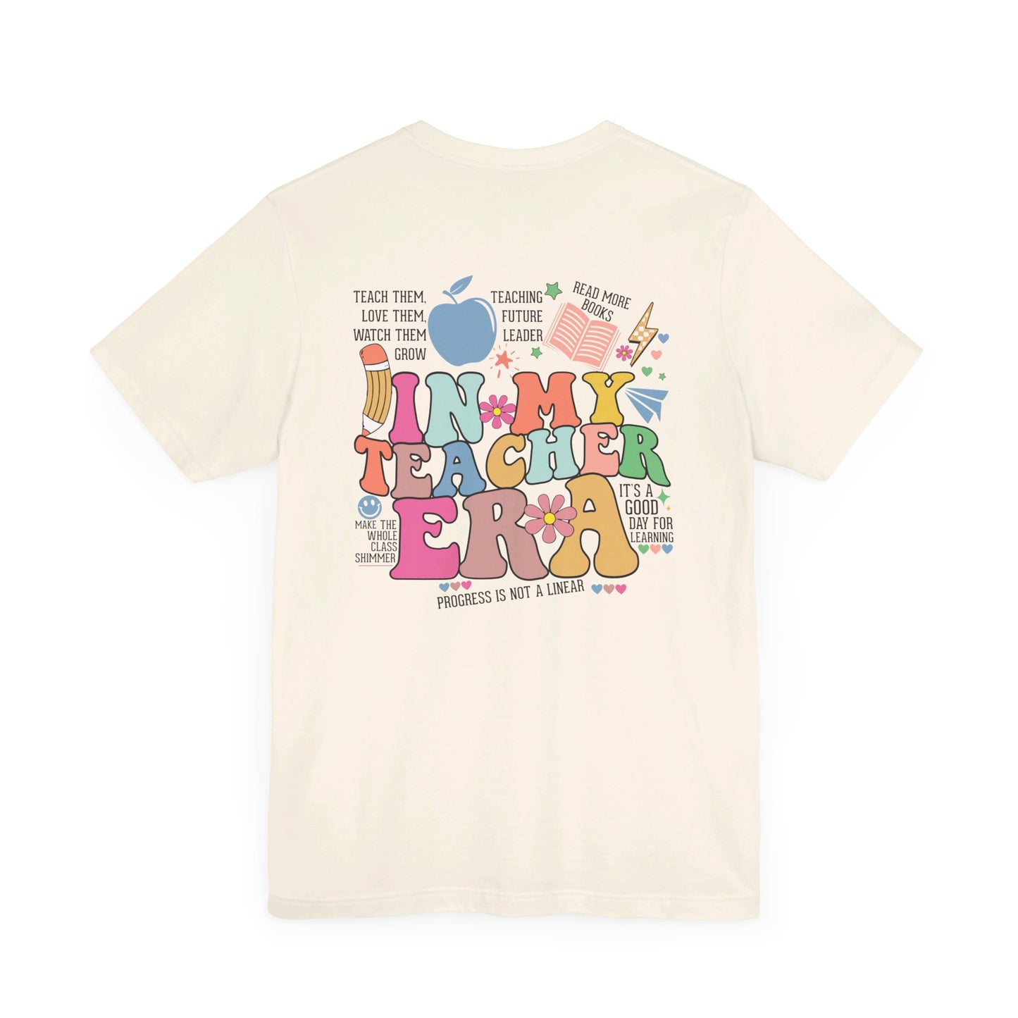 In My Teacher Era Bella canvas shirt/In my teacher era shirt/teacher shirt/back to school shirt/bella canvas/in my teacher era t-shirt