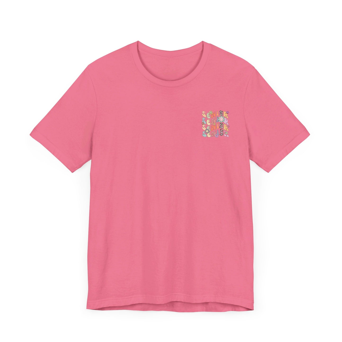 Senior 2025 Bella Canvas Unisex Garment-Dyed T-shirt/Front and back design/Senior 2025/Class of 2025/Graduation class of 2025/gift for her