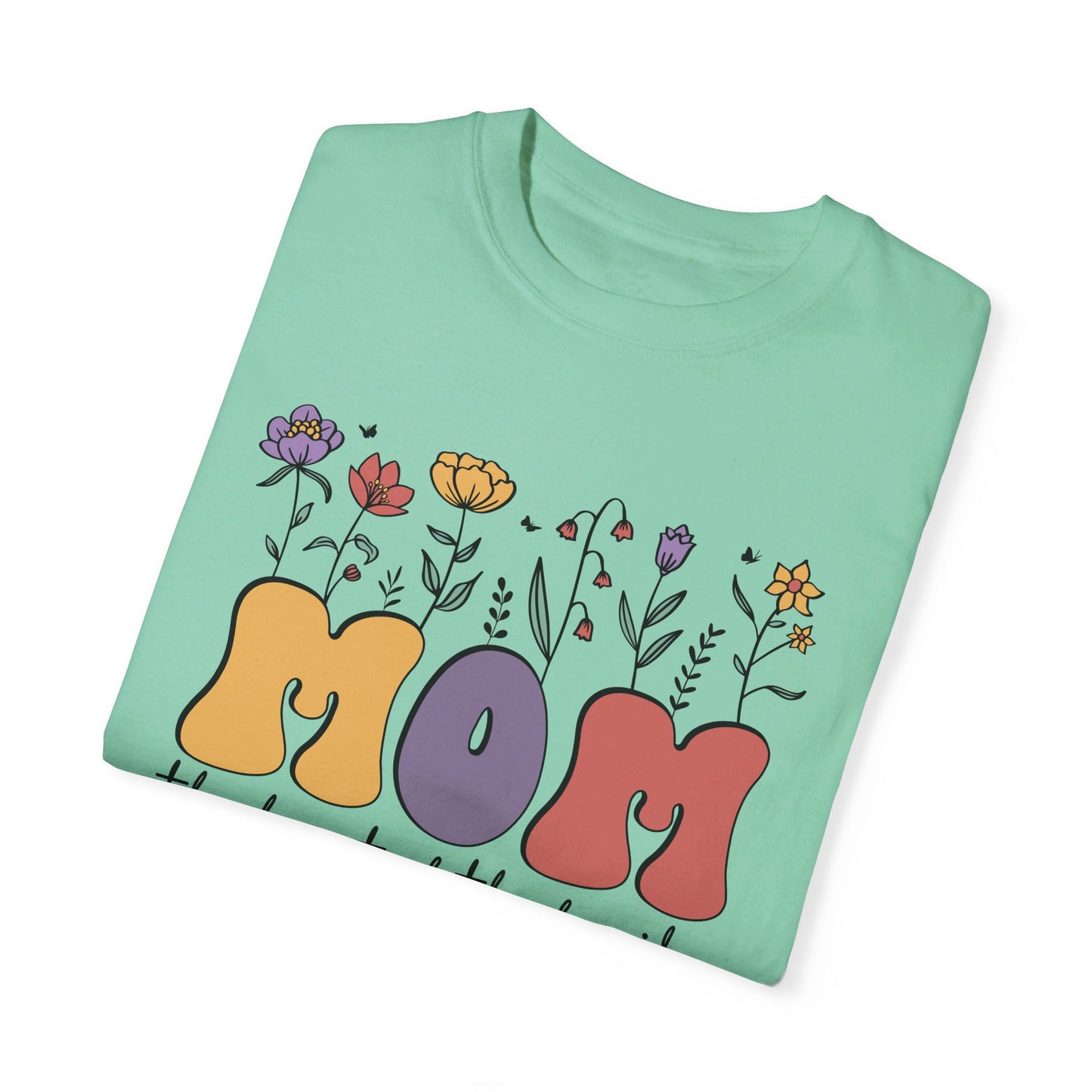 Mom the Heart of the Family Comfort Colors T-shirt