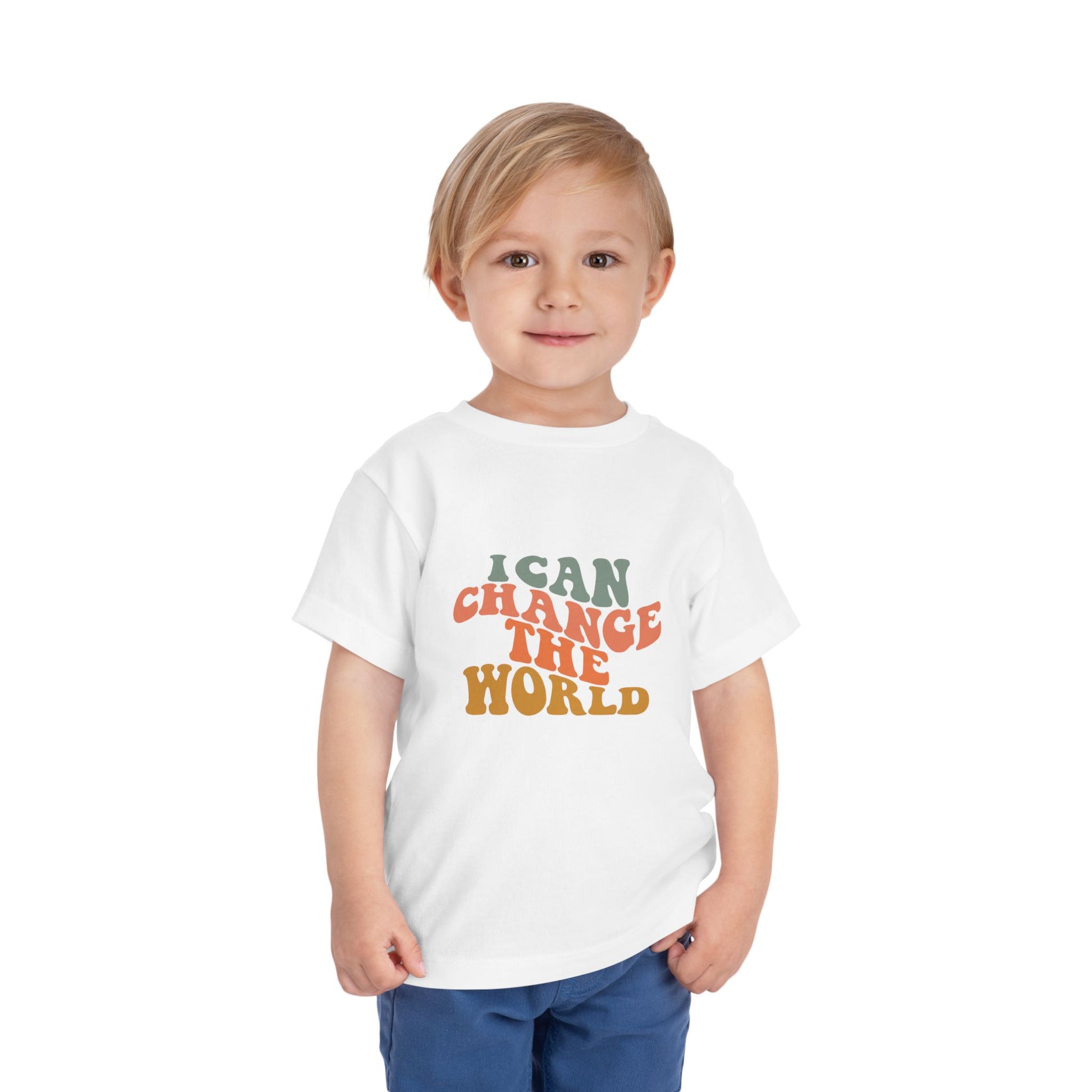 I Can Change the World Toddler Short Sleeve Tee