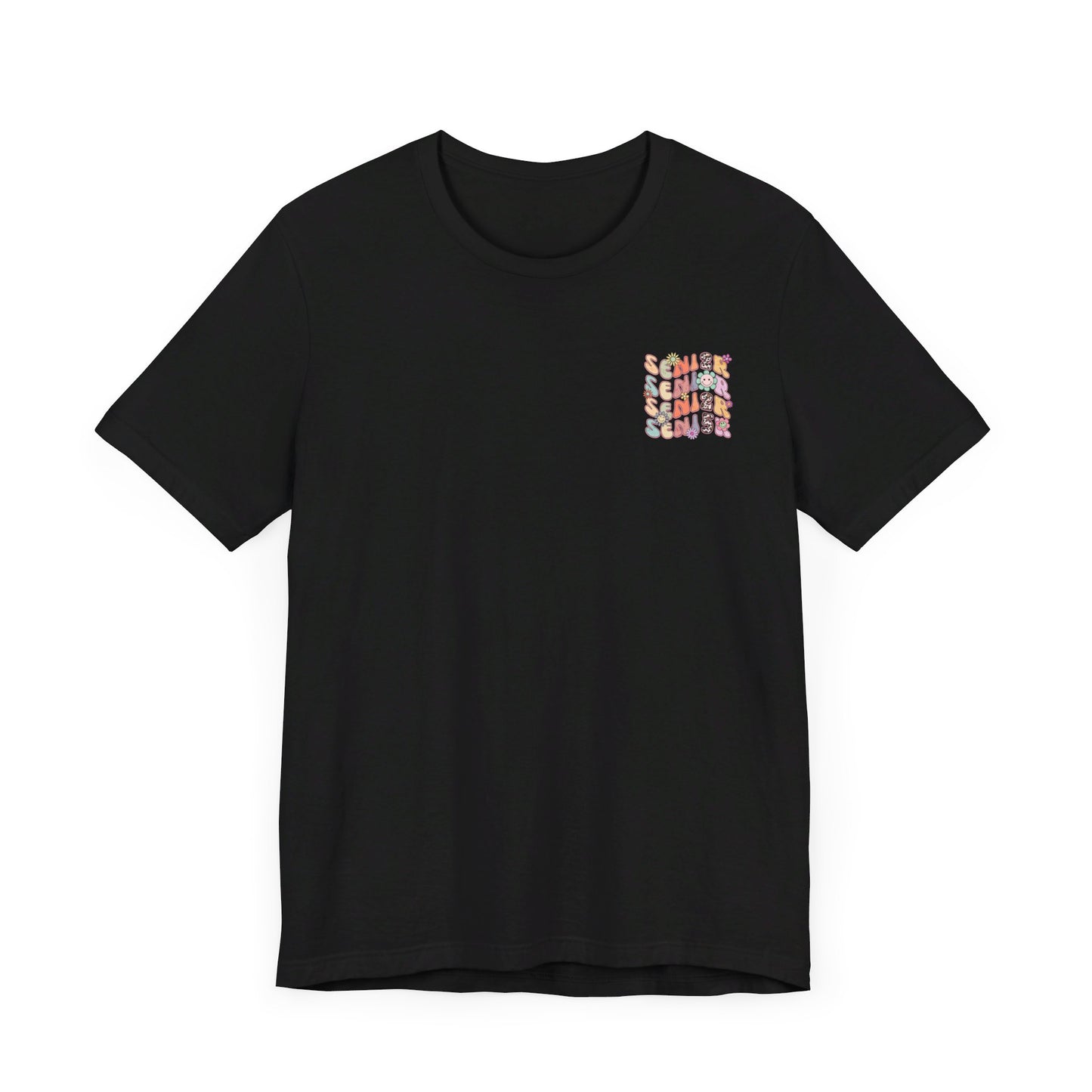 Senior 2025 Bella Canvas Unisex Garment-Dyed T-shirt/Front and back design/Senior 2025/Class of 2025/Graduation class of 2025/gift for her