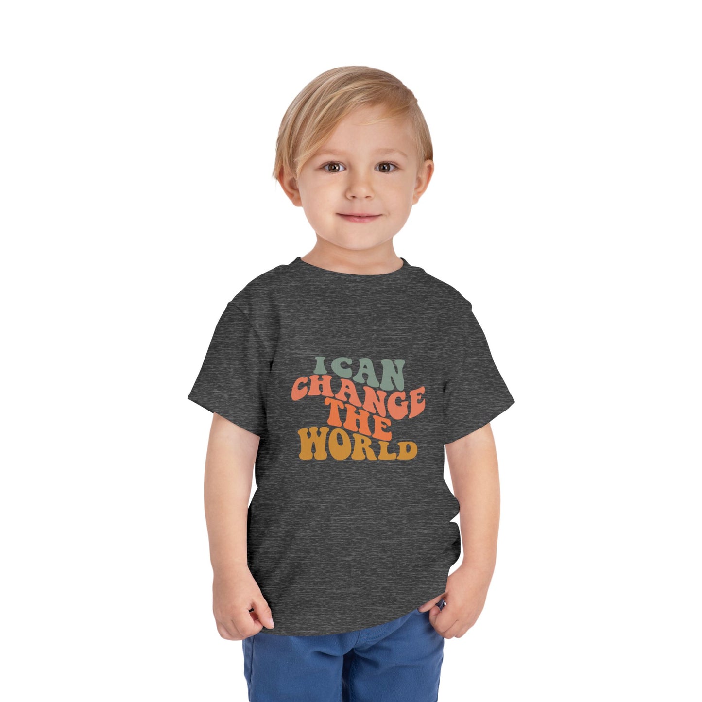 I Can Change the World Toddler Short Sleeve Tee