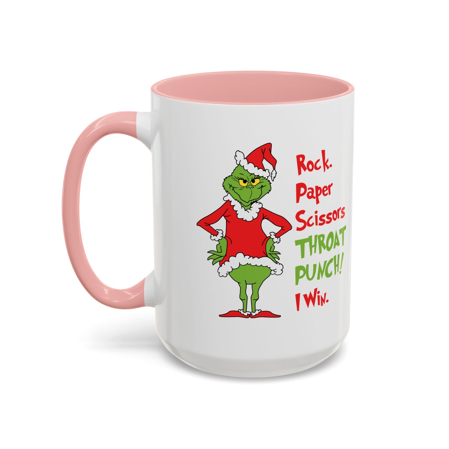 Grinch Accent Coffee Mug (11 oz) /Holiday Mug/ Holiday Coffee Mug/ Funny Holiday Mug