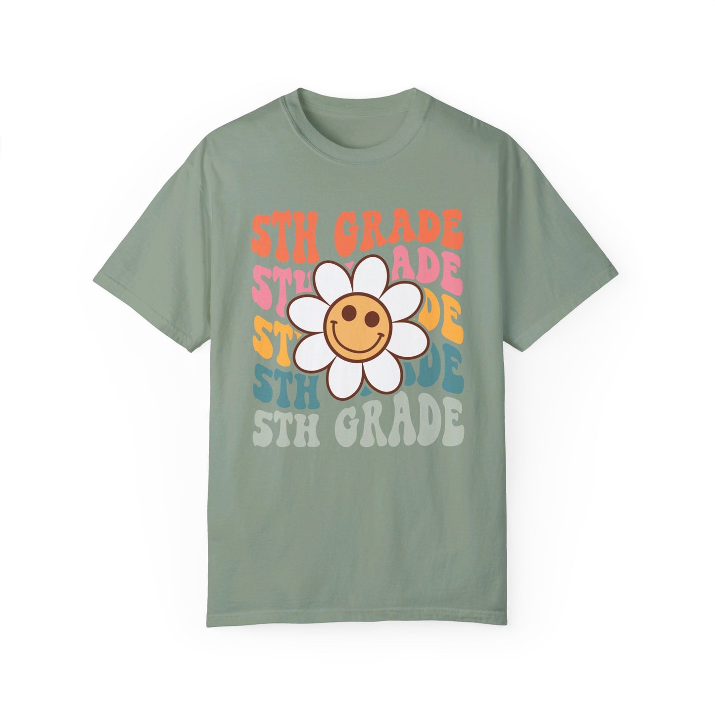 Fifth Grade Comfort Color Teacher T-shirt