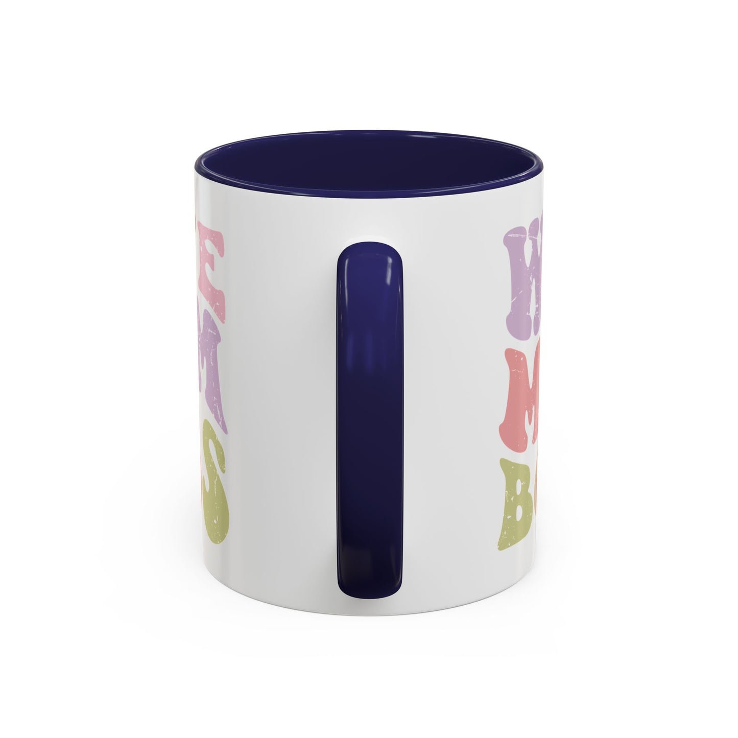 Wife Mom Boss Accent Coffee Mug, 11oz