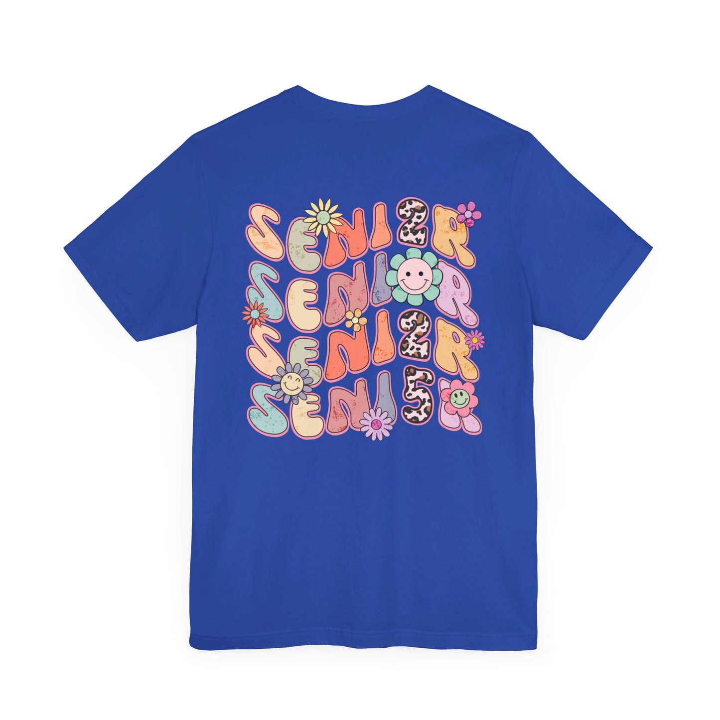 Senior 2025 Bella Canvas Unisex Garment-Dyed T-shirt/Front and back design/Senior 2025/Class of 2025/Graduation class of 2025/gift for her