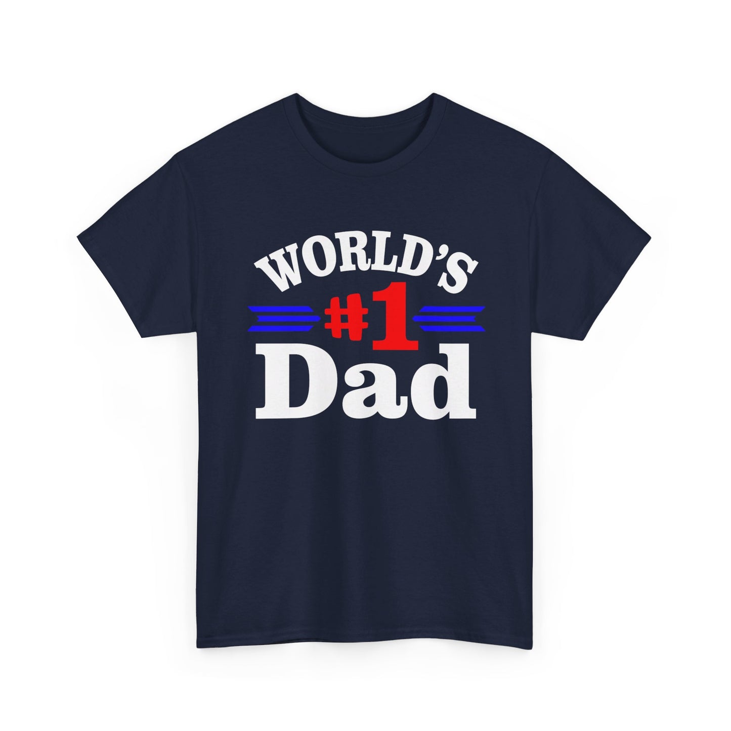 Number One Dad Cotton T-Shirt