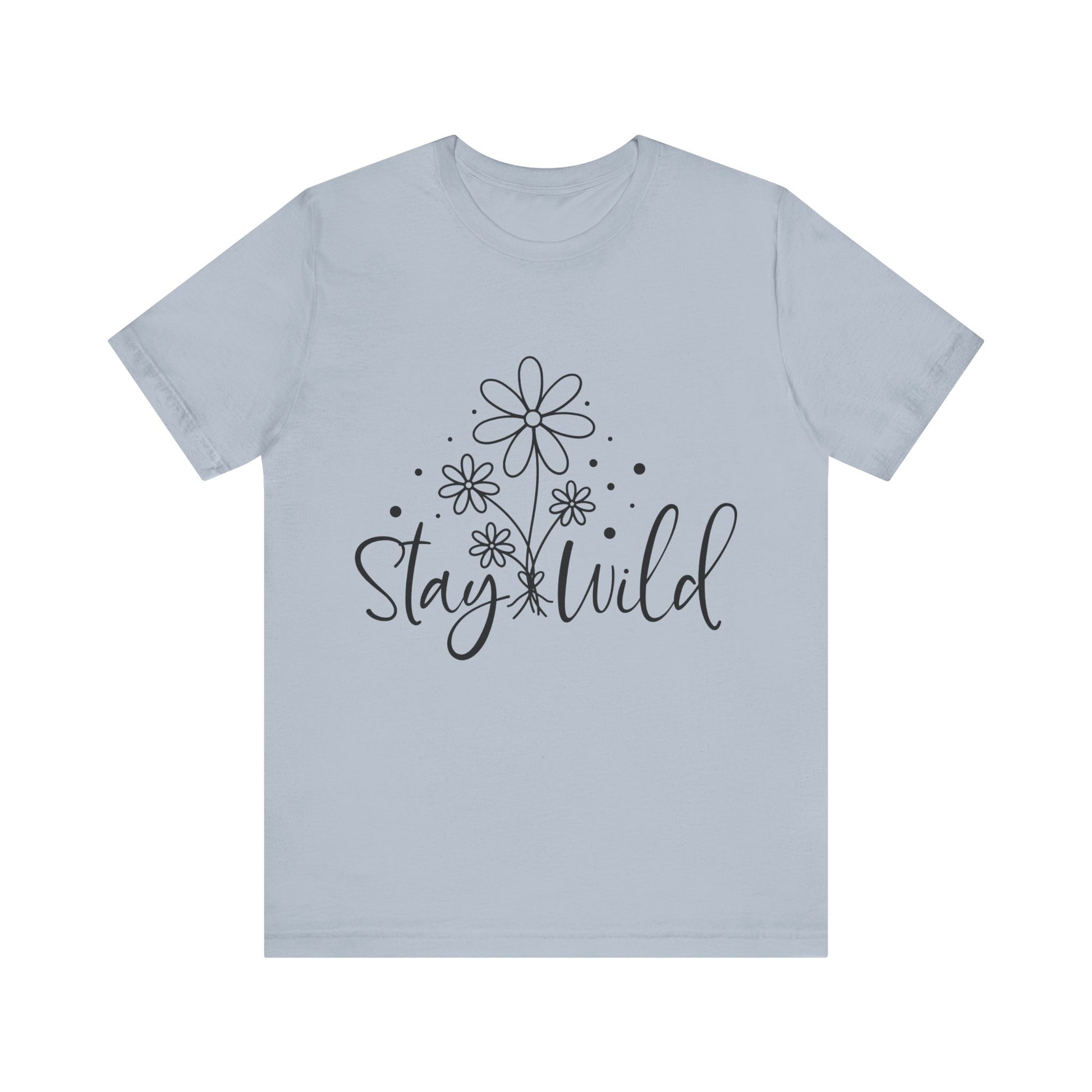 Stay Wild Jersey Short Sleeve Tee