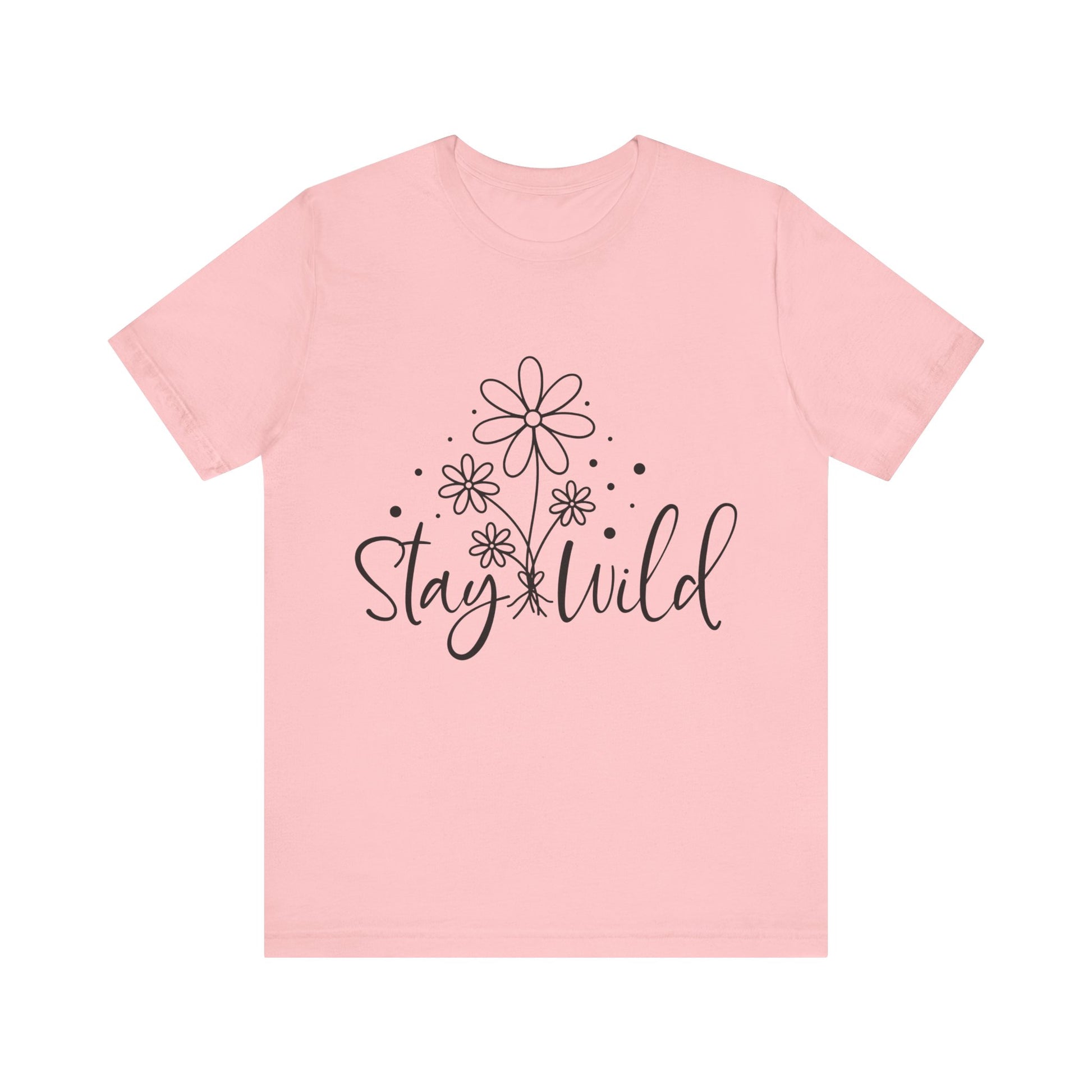 Stay Wild Jersey Short Sleeve Tee