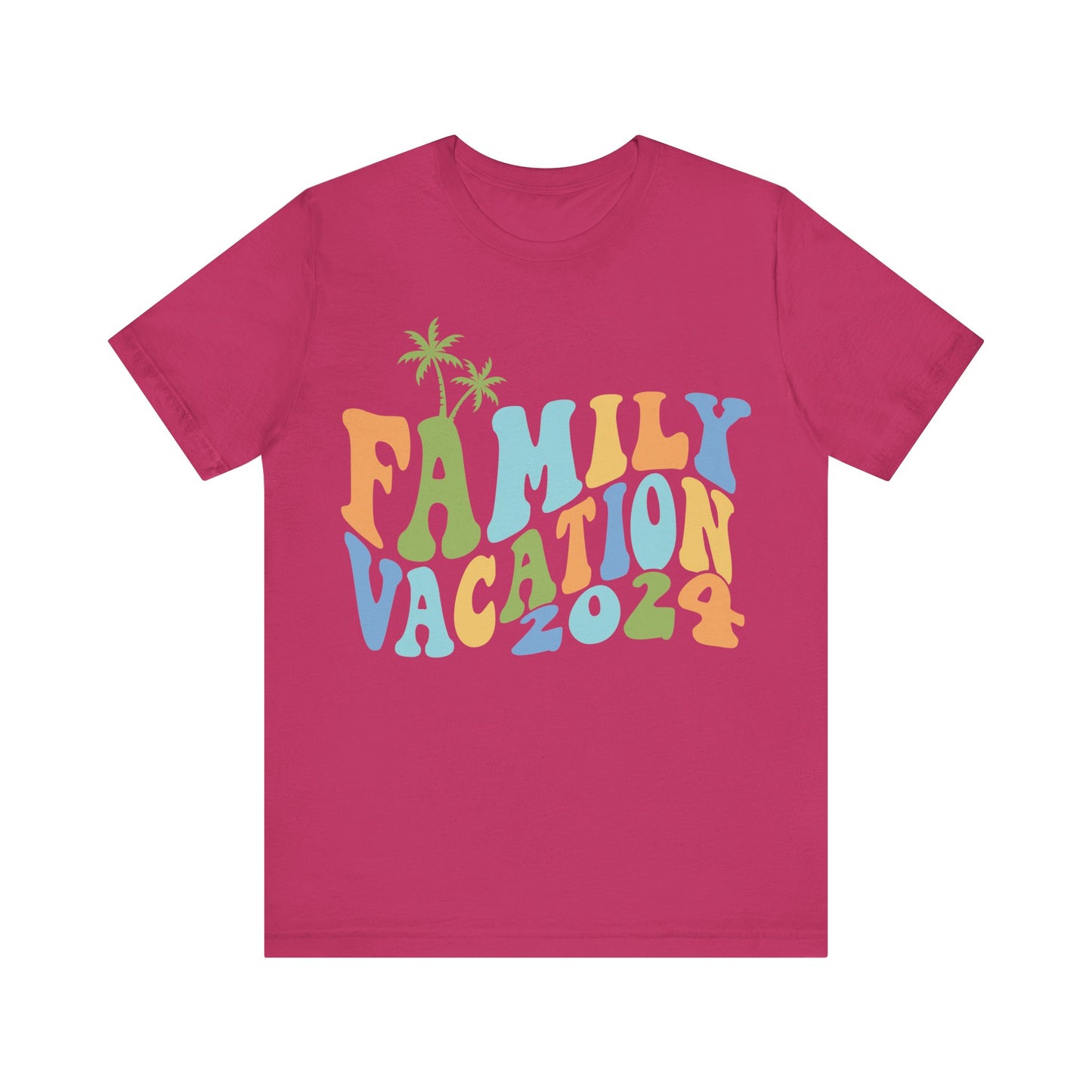 Family Vacation 2024 Short Sleeve Tee