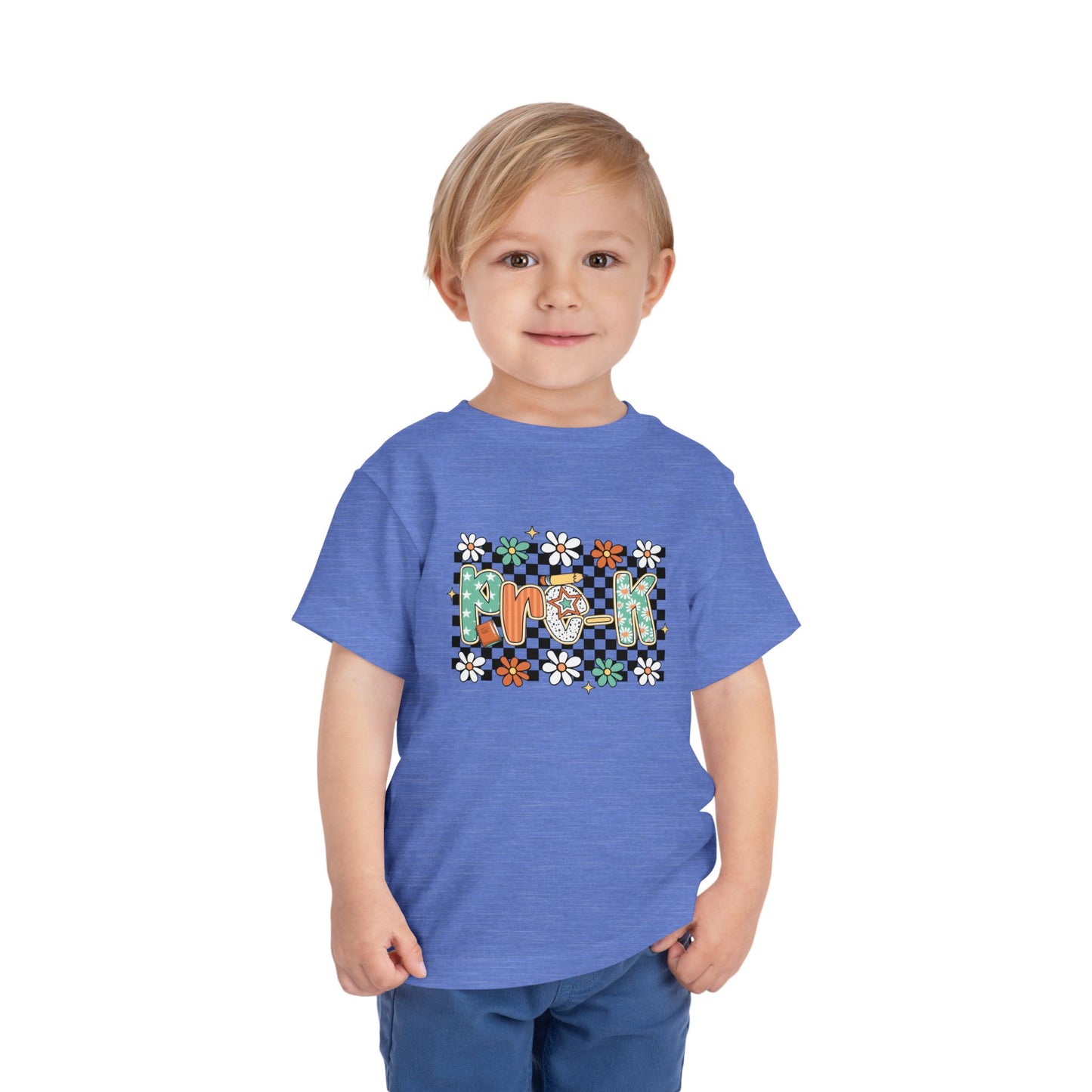 Prek Kids Tee - Toddler Short Sleeve Tee, Preschool T-Shirt, Children's Graphic Tee, Back to School Shirt, Kids Clothing