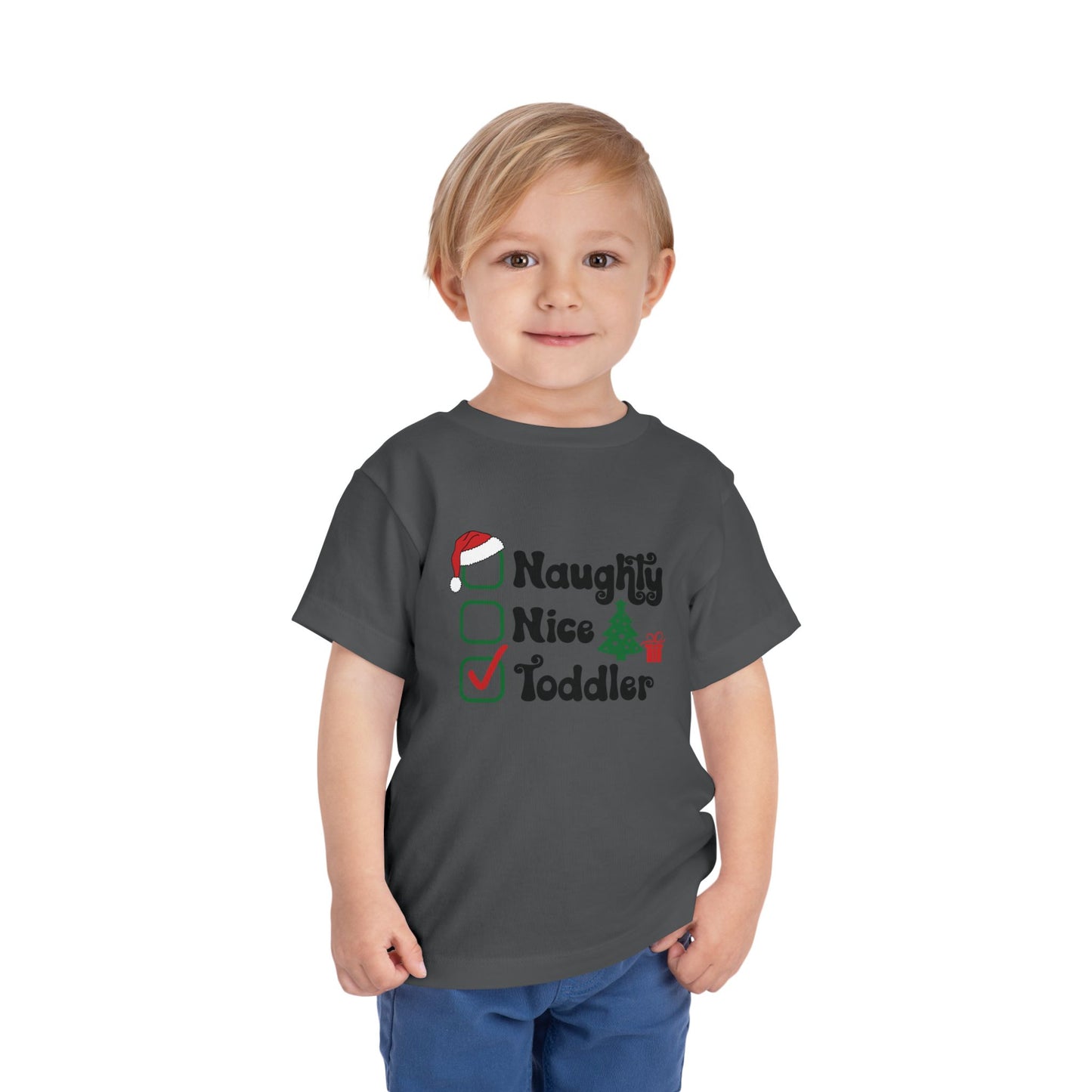 Christmas Toddler Short Sleeve Tee/ Toddler Christmas Tee