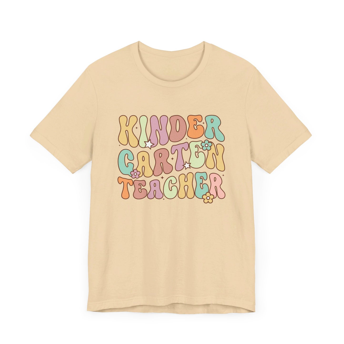 Kindergarten Bella Canvas Tee/Kindergarten teacher shirt/Kindergarten team shirt/Kindergarten teacher/Back to school shirt