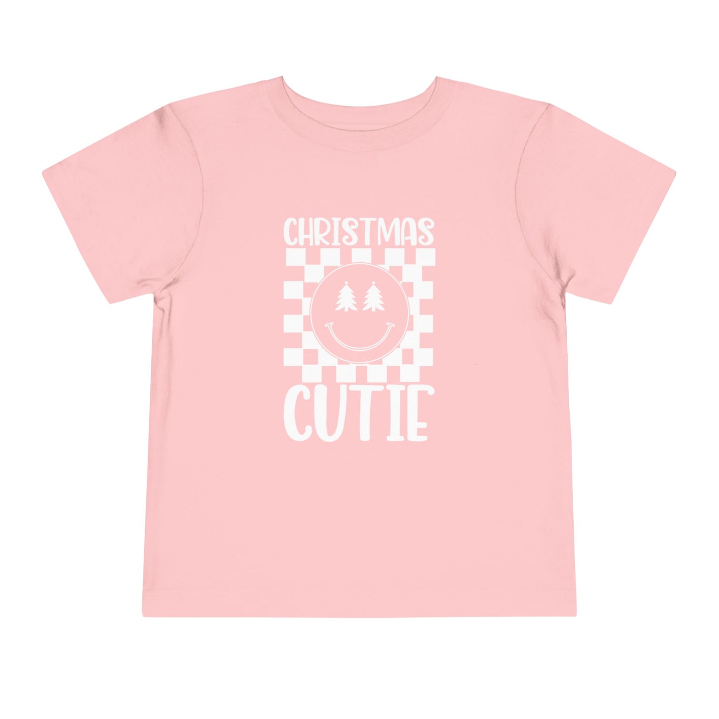 Christmas Cutie Toddler Short Sleeve Tee/Christmas Toddler Shirt
