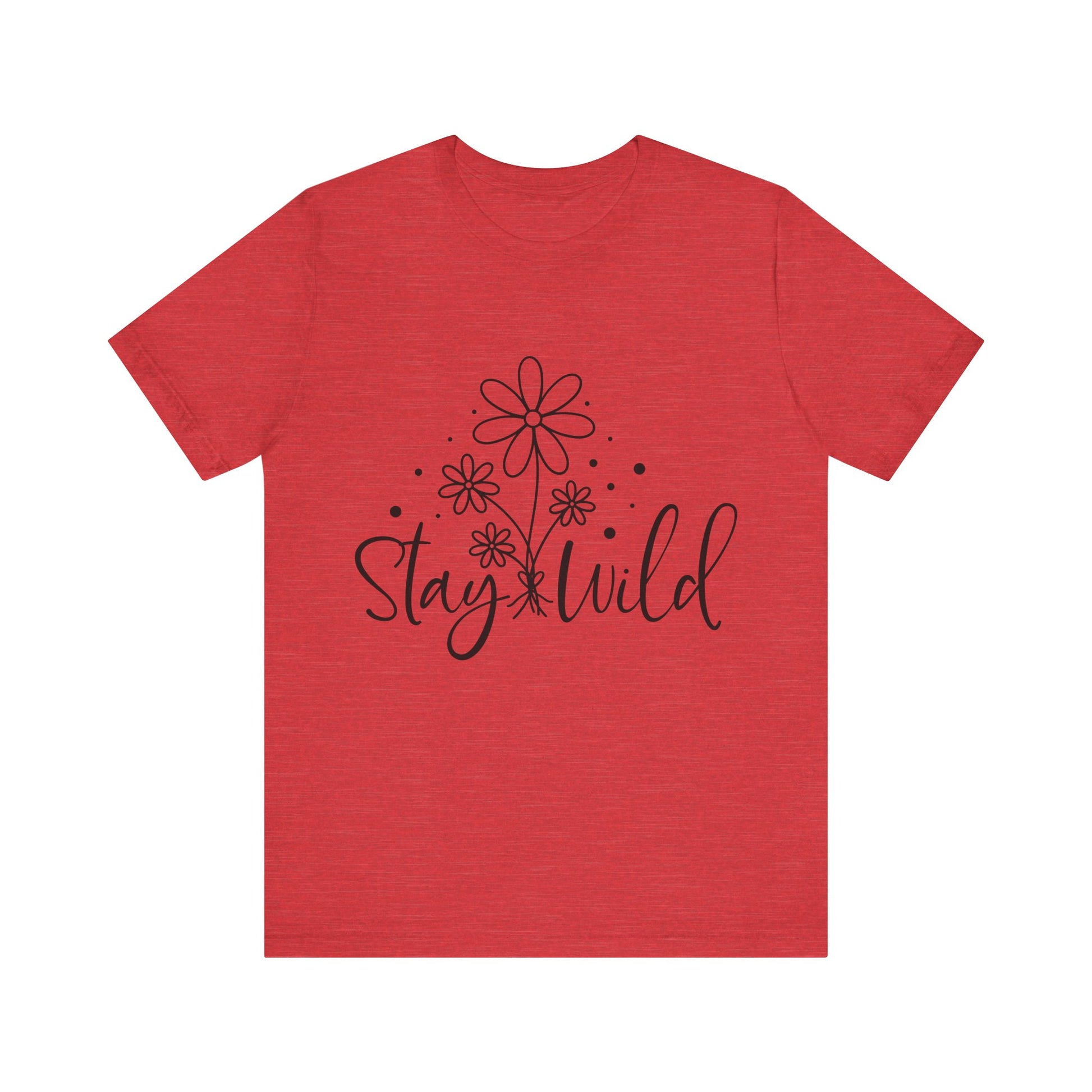 Stay Wild Jersey Short Sleeve Tee