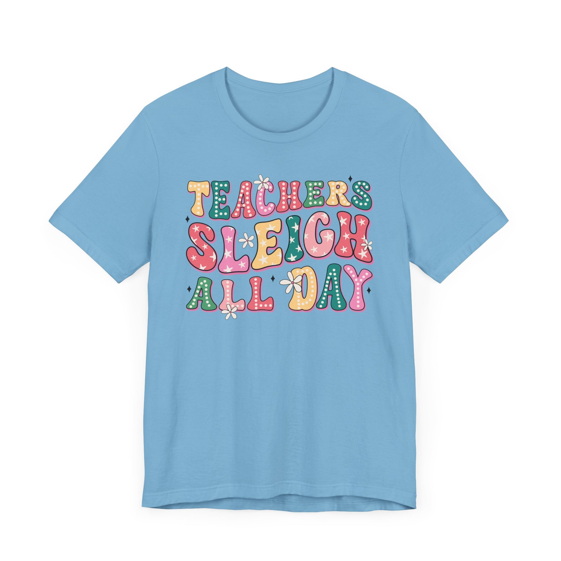 Teachers Sleigh All Day Jersey Short Sleeve Tee