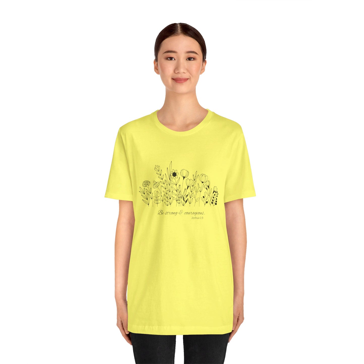 Minimalist T-Shirts, Gifts for Women, Flowers Bella Canvas, Aesthetic Tees, Floral Shirts for Women, Wild Flowers Graphic Tees Unisex