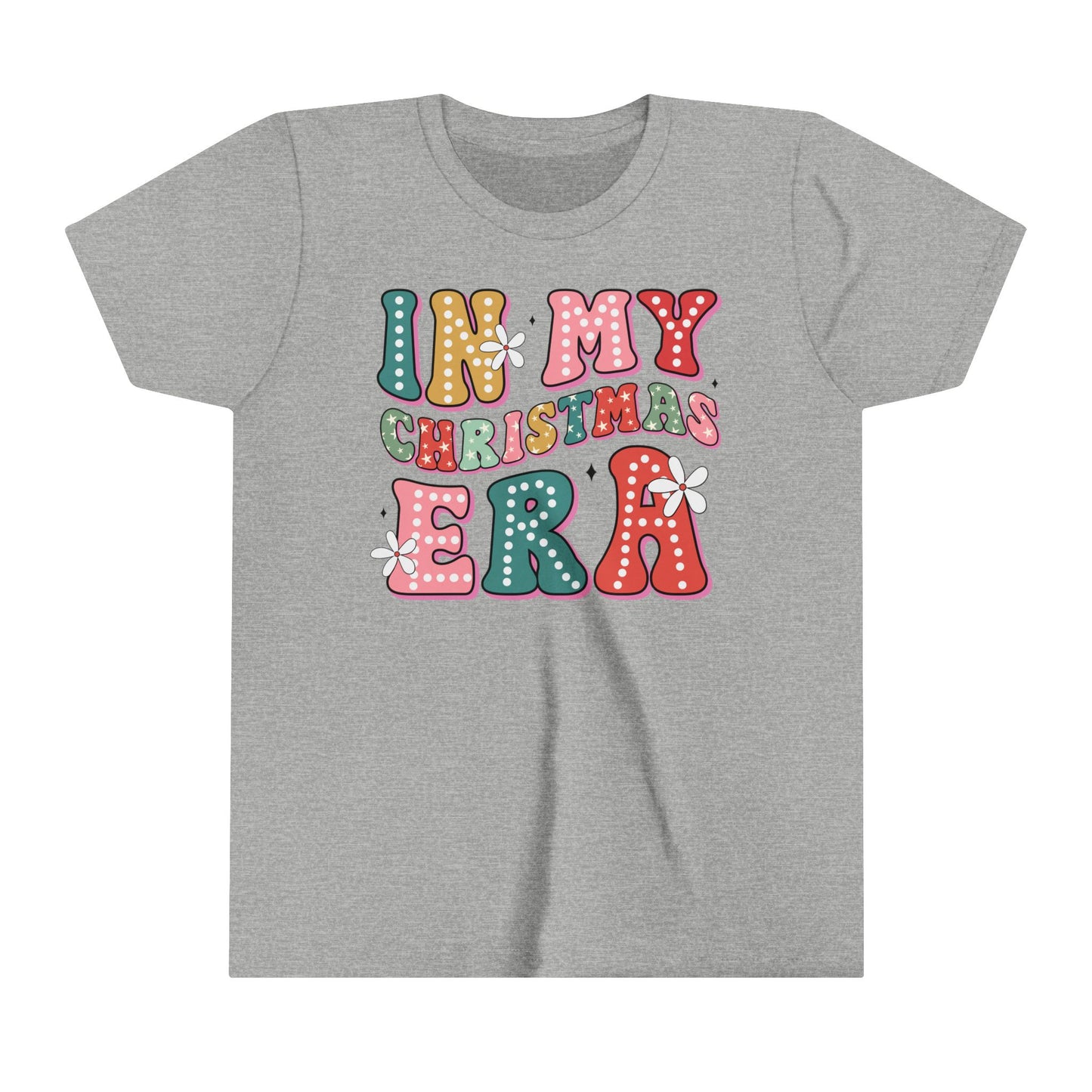 In My Christmas Era Youth Short Sleeve Tee