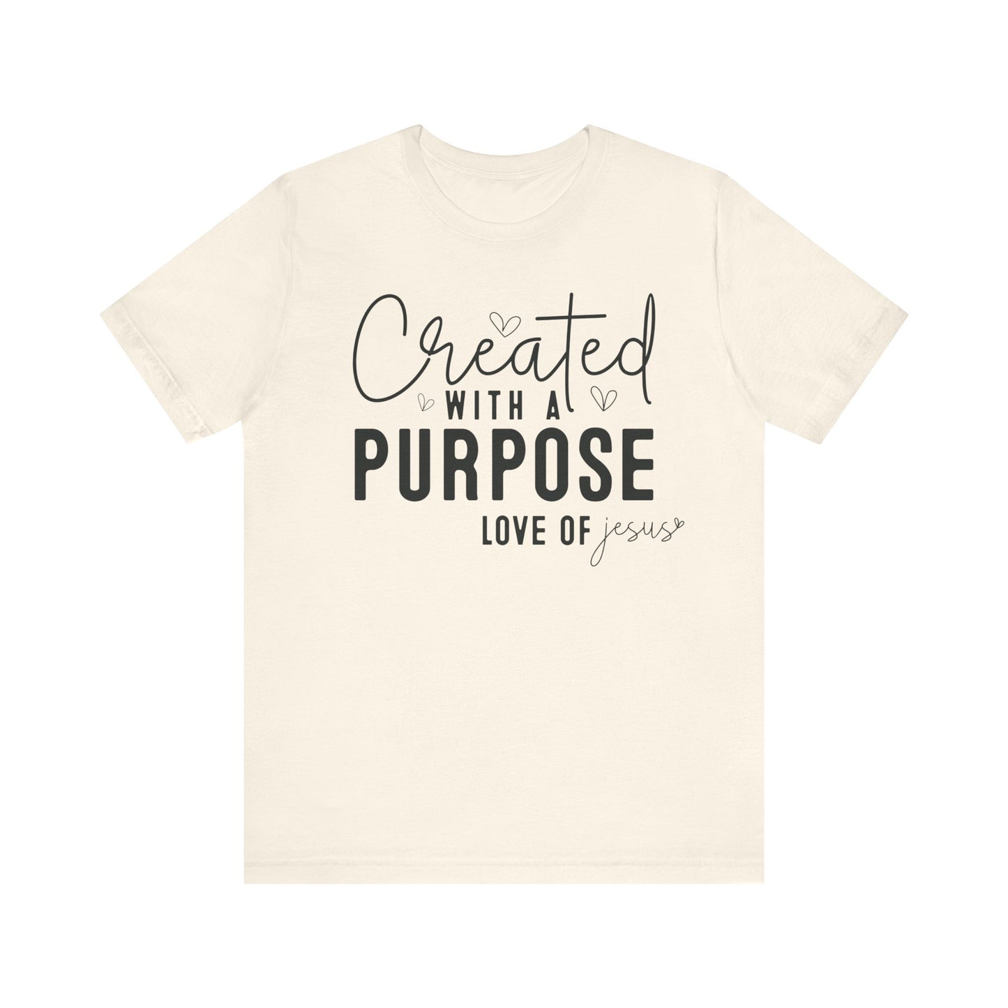 Created With A Purpose Short Sleeve Tee