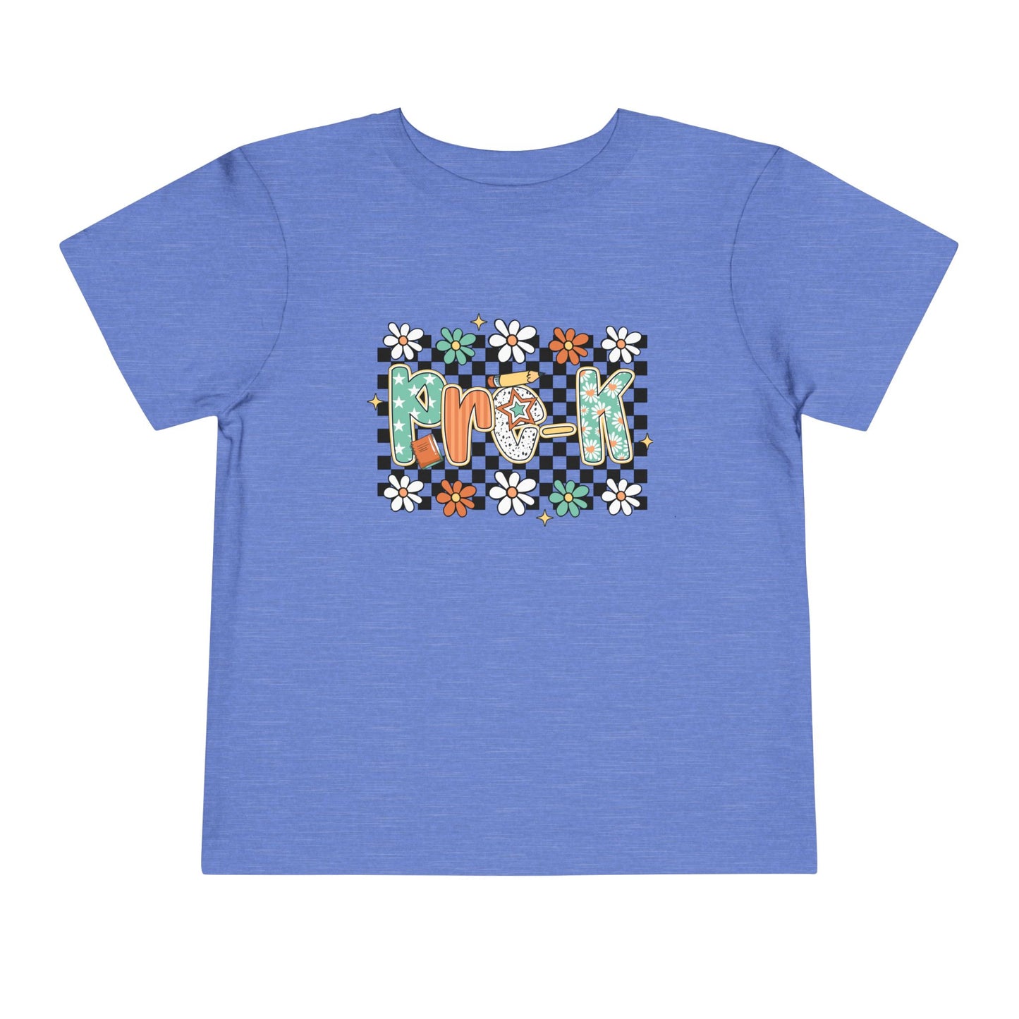 Prek Kids Tee - Toddler Short Sleeve Tee, Preschool T-Shirt, Children's Graphic Tee, Back to School Shirt, Kids Clothing