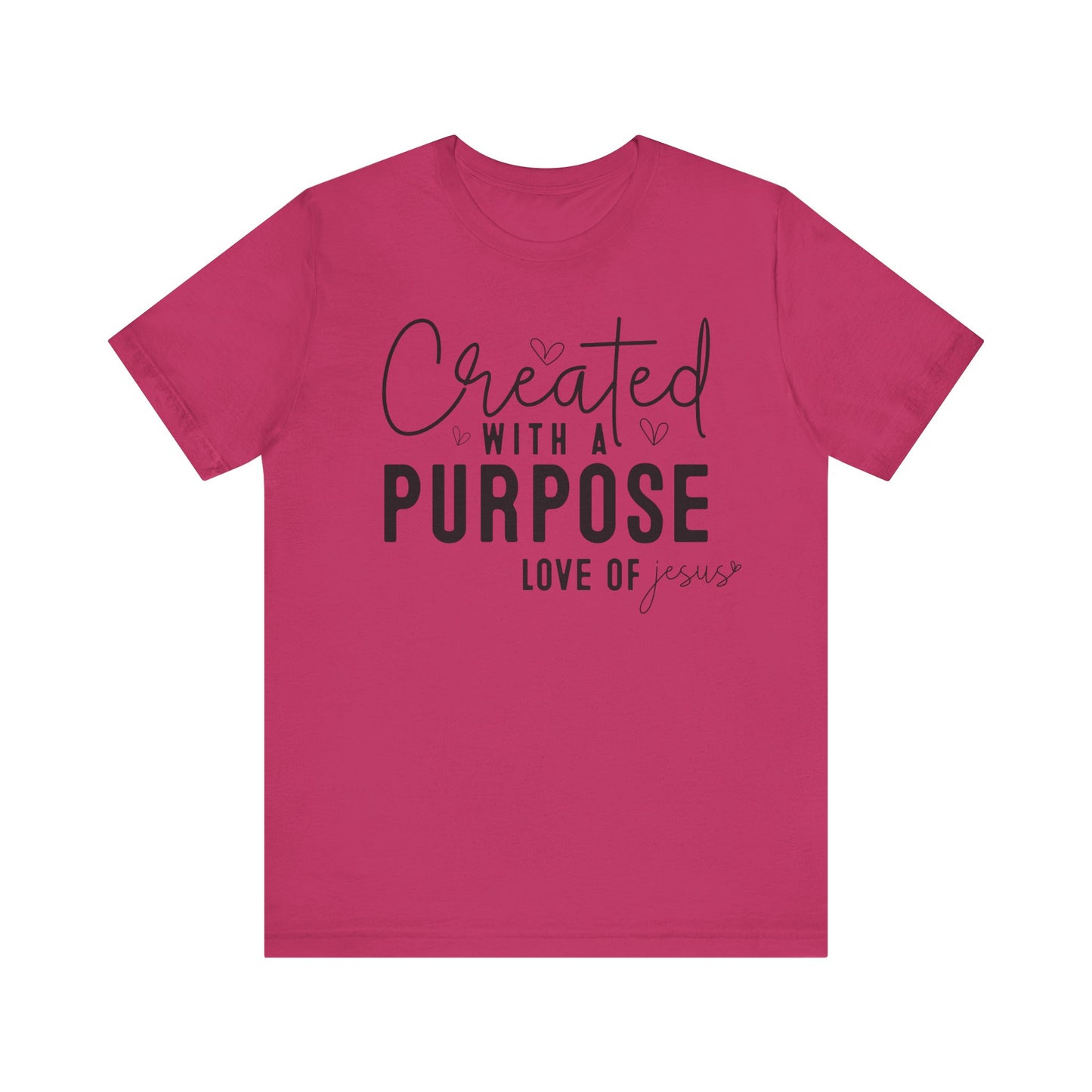 Created With A Purpose Short Sleeve Tee