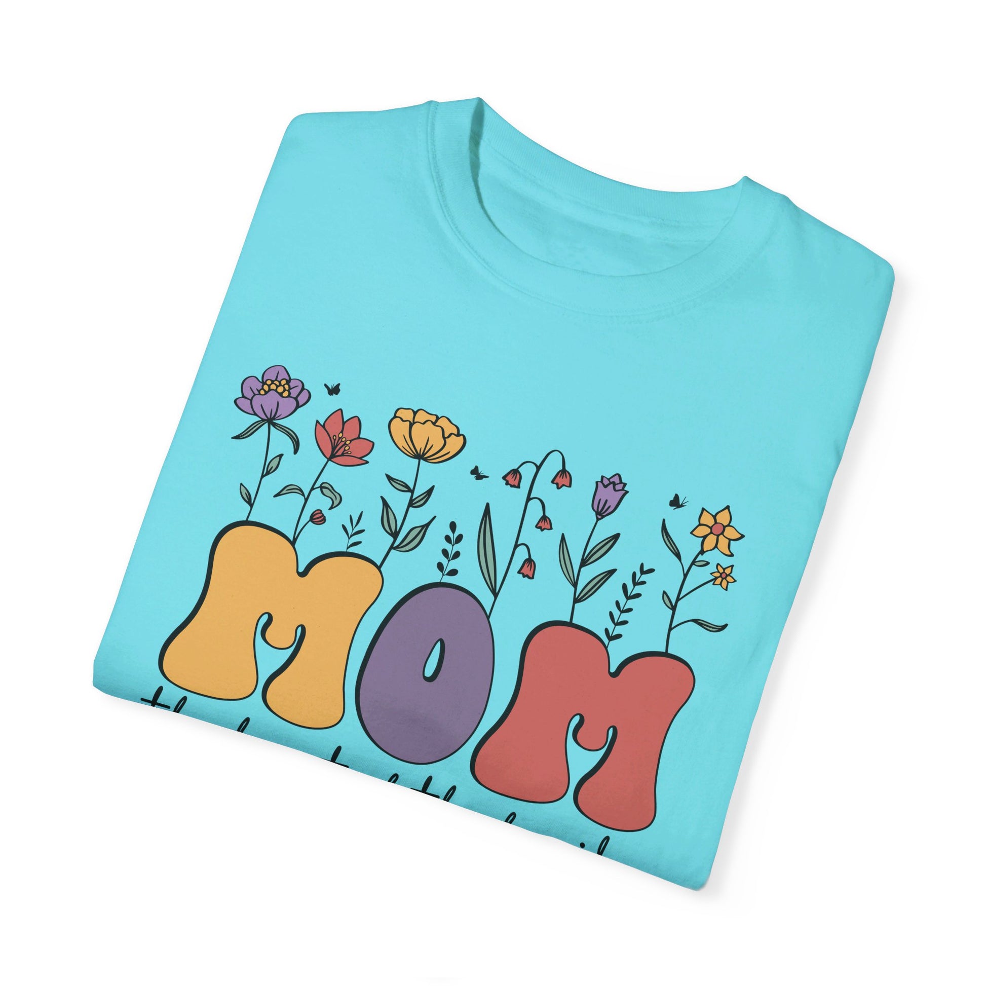 Mom the Heart of the Family Comfort Colors T-shirt