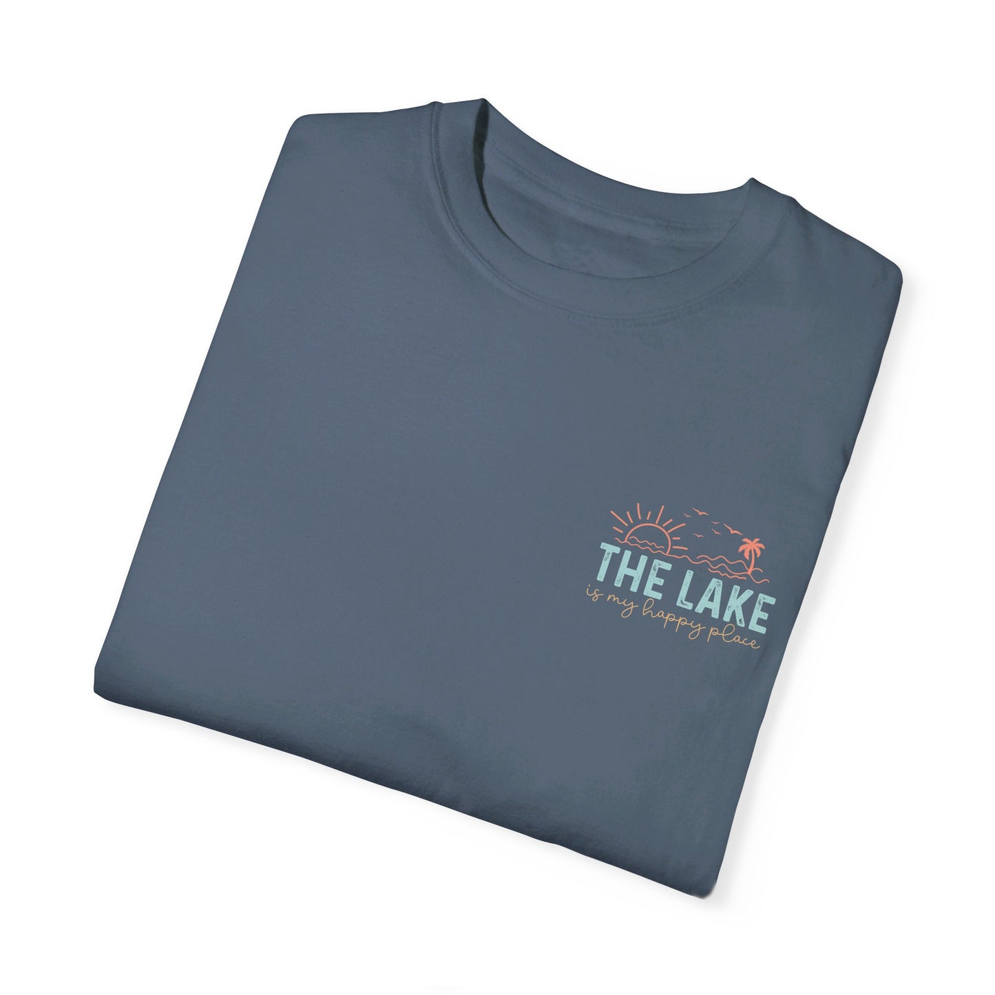Lake Days Comfort Color T-shirt/ Front & Back Design