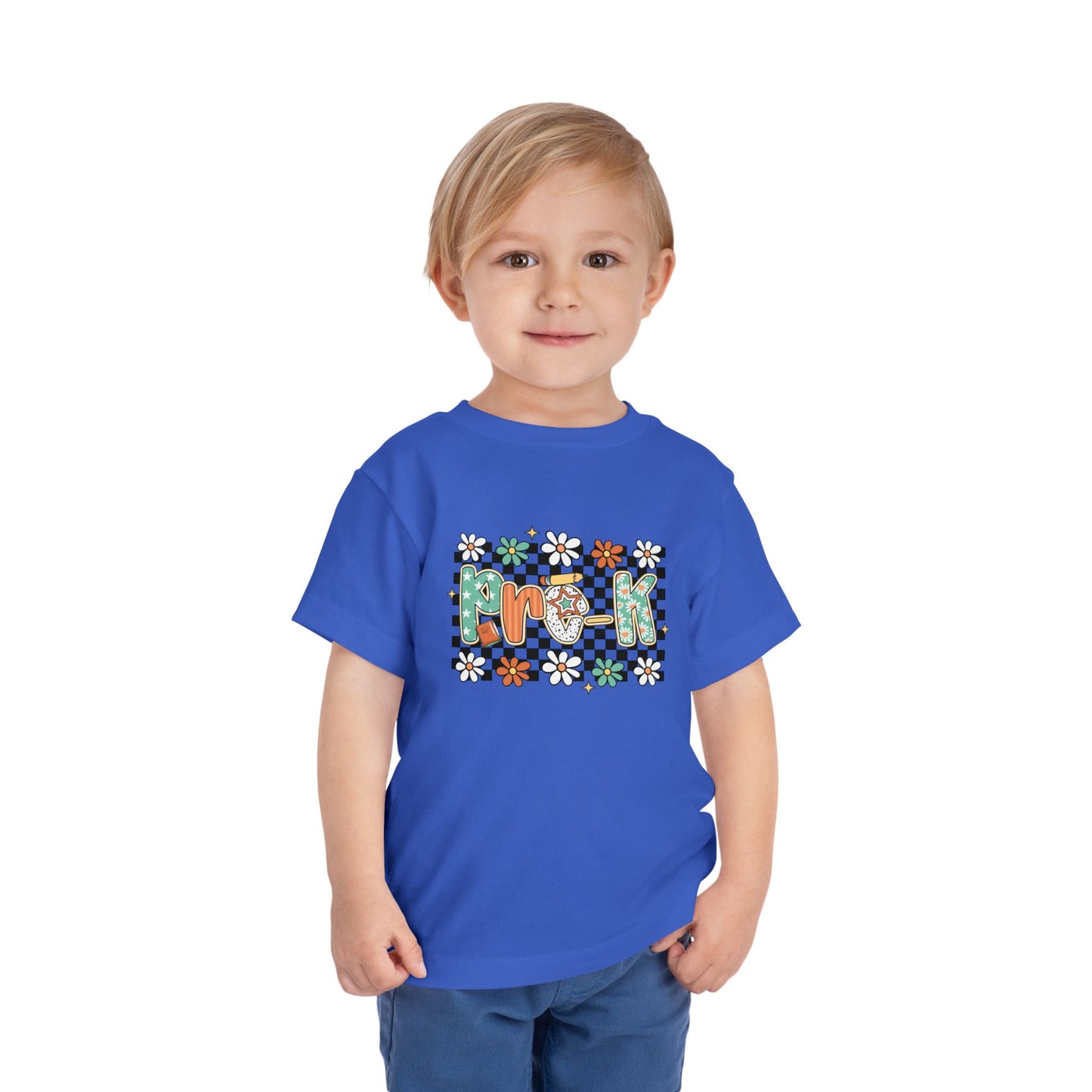 Prek Kids Tee - Toddler Short Sleeve Tee, Preschool T-Shirt, Children's Graphic Tee, Back to School Shirt, Kids Clothing