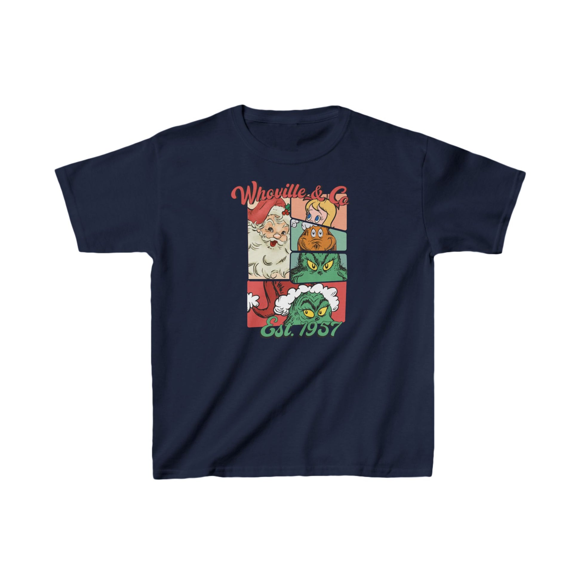 Christmas Movie Kids Tee/Holiday Movie Tee/ Grinch/Whoville